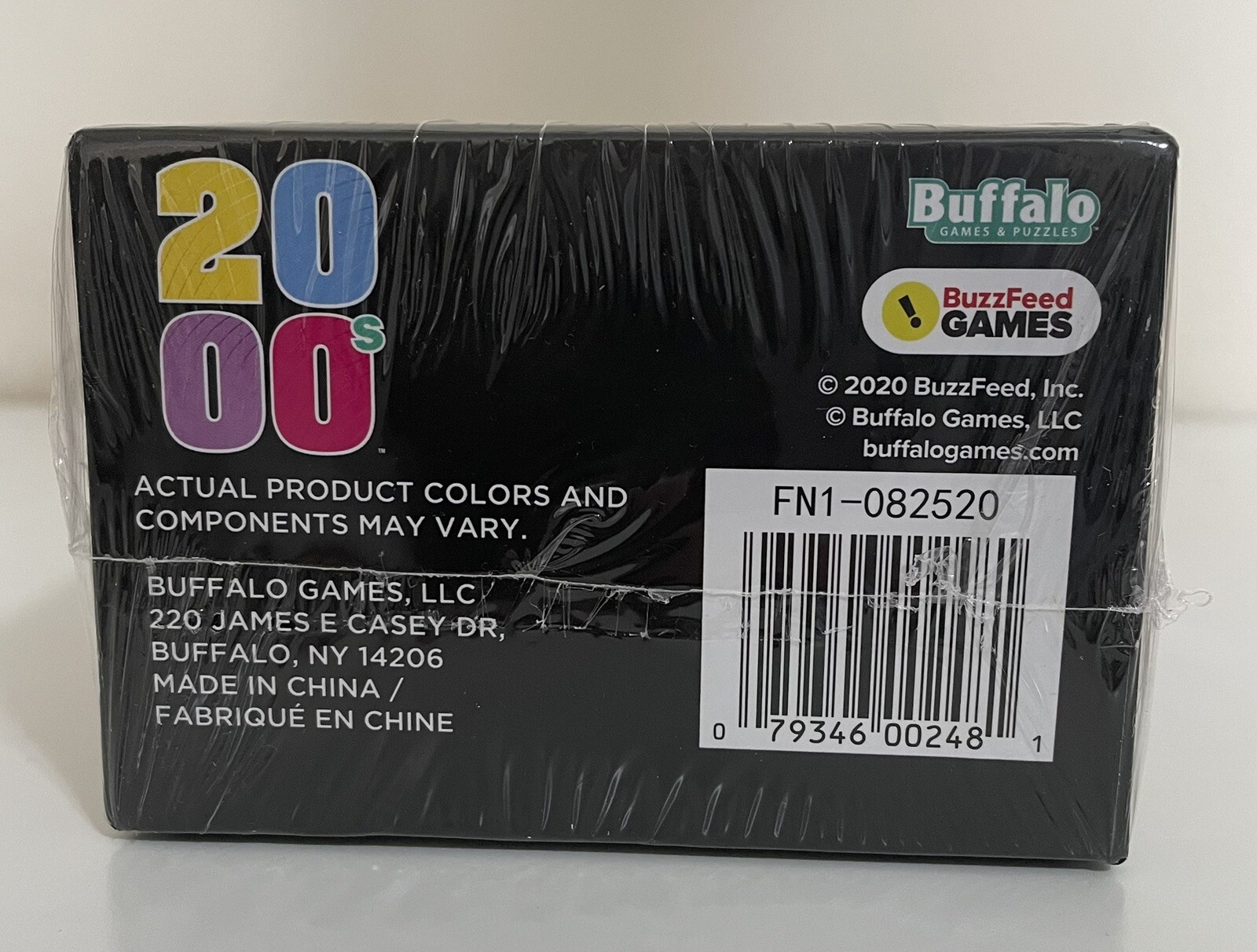 BuzzFeed 2000s Ultimate Trivia Game 3+ Players Ages 14+ 200 Cards Party Game