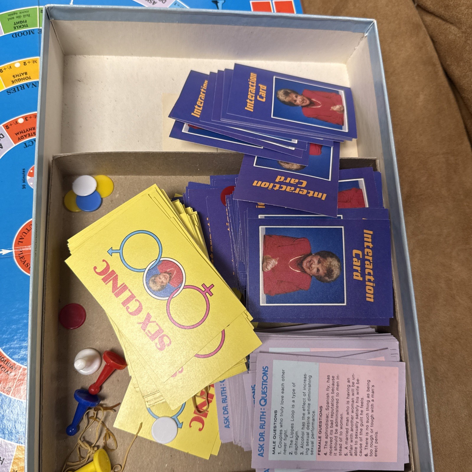1985 Vintage, Dr Ruth’s Game of Good Sex, Complete By Victory Games Inc. !