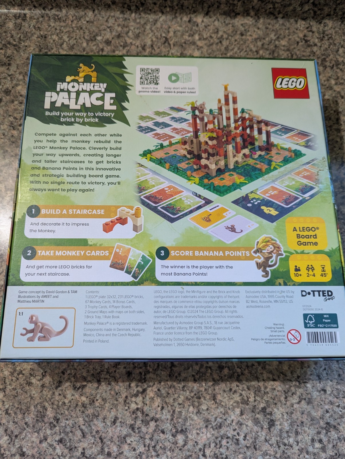 Monkey Palace – A LEGO Game – Brand New