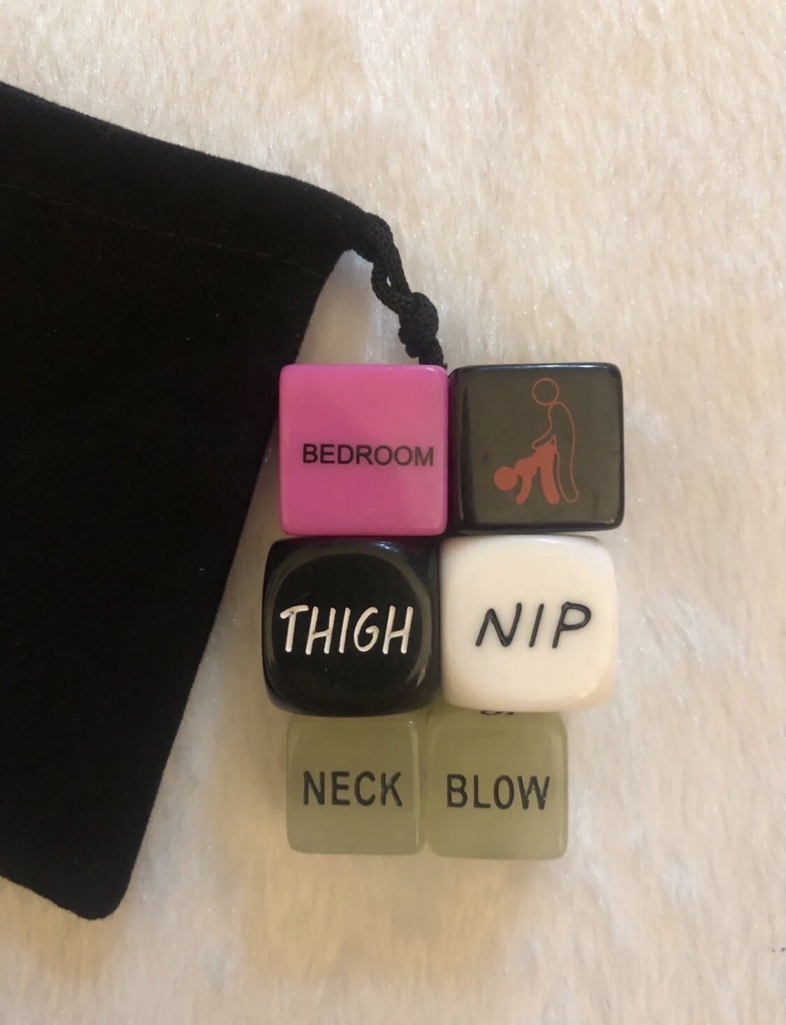 6pcs Love/Sex Dice Set 4 Adult Couple/Bachelor/Bridal Shower Party Gift/Game/Toy