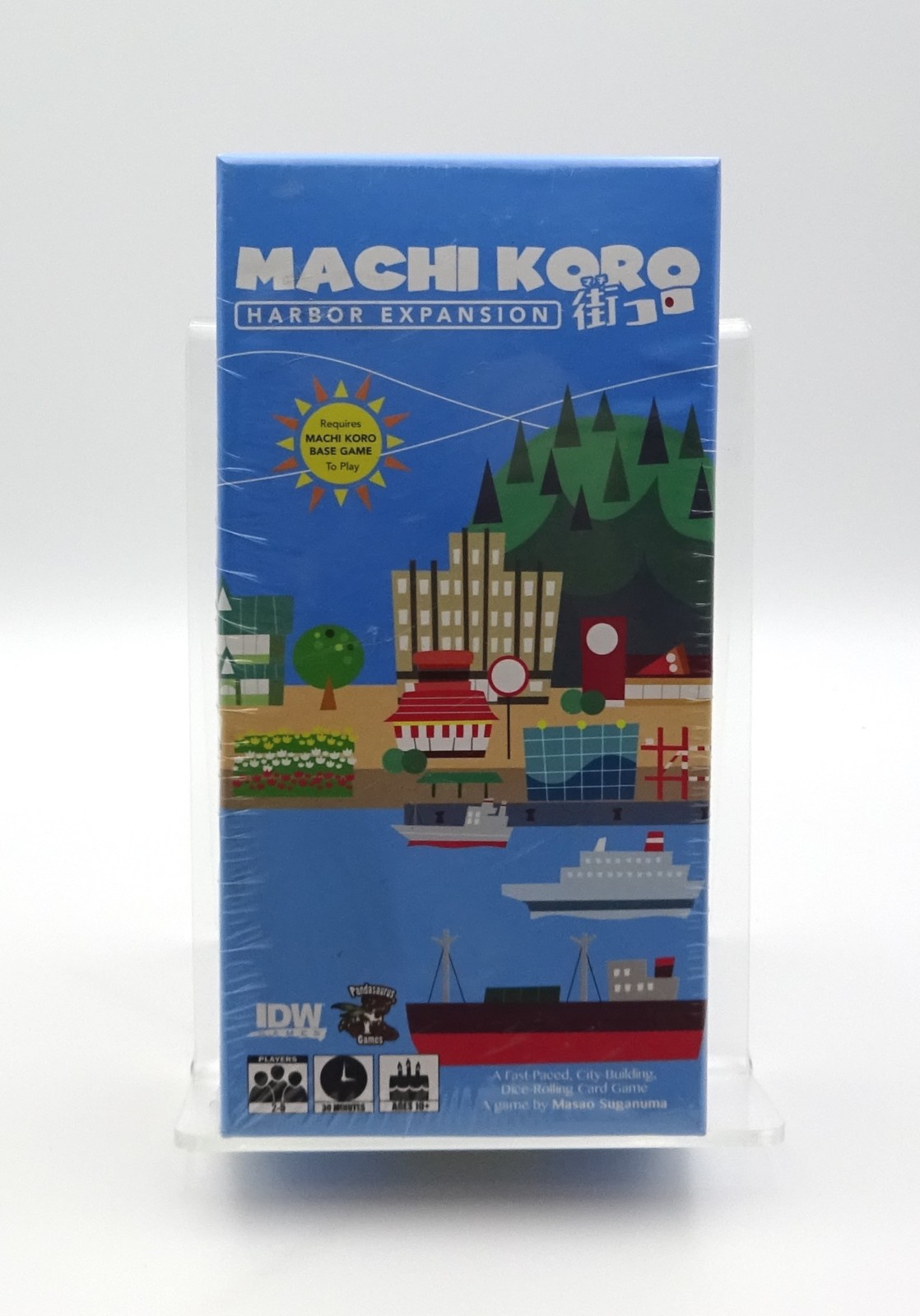SEALED Machi Koro Harbor Expansion Set Pandasaurus/IDW Games 2016