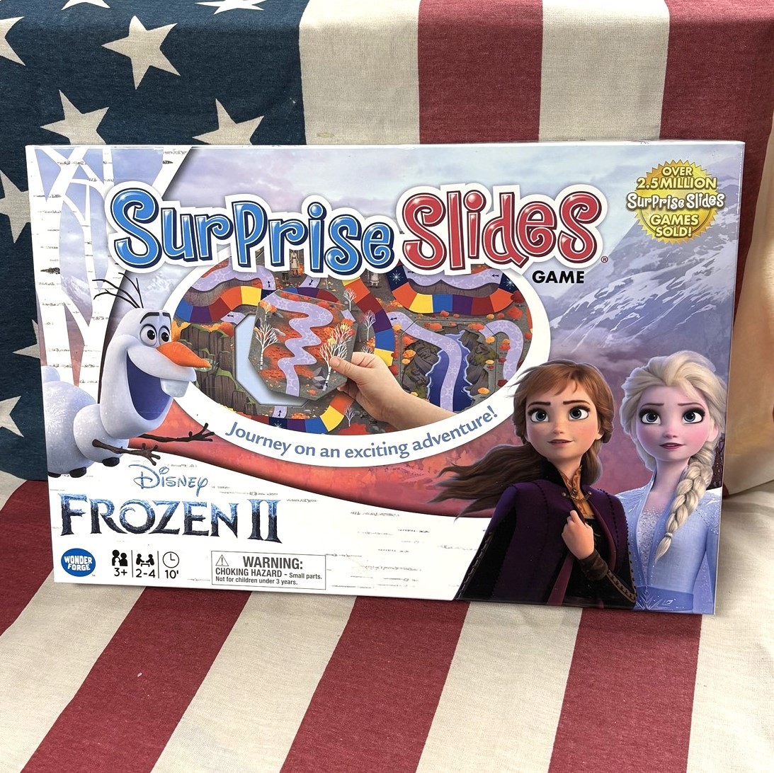 FROZEN 2 Surprise Slides board game Disney preschool kids 2019 Anna Elsa Olaf