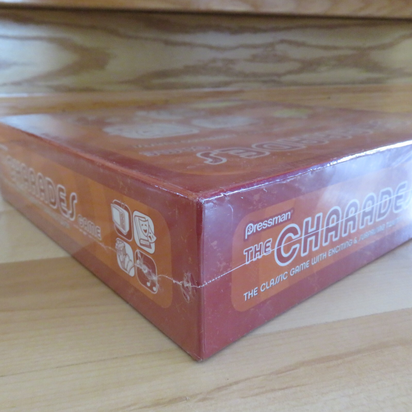 The Charades Game Pressman 2009 Family Game 10 to Adult NEW Never Opened Sealed