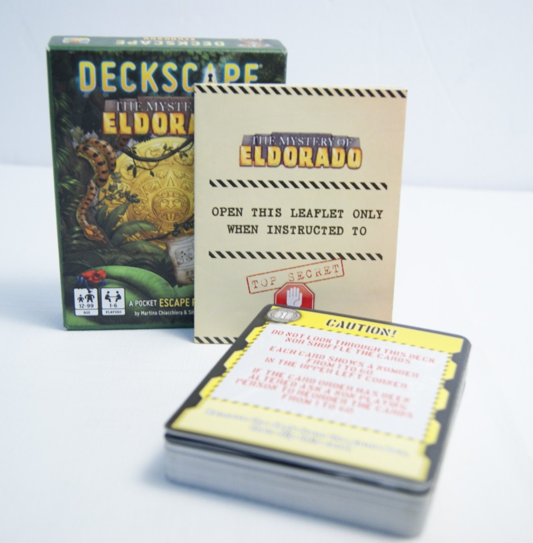 Escape Room Board Game Lot: Chronicles of Crime Unlock Deckscape Escape the Room