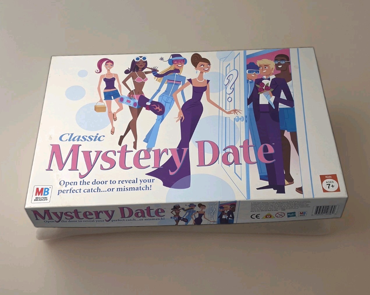 Classic Mystery Date Board Game 2005 – 100% Complete – Milton Bradley #42882