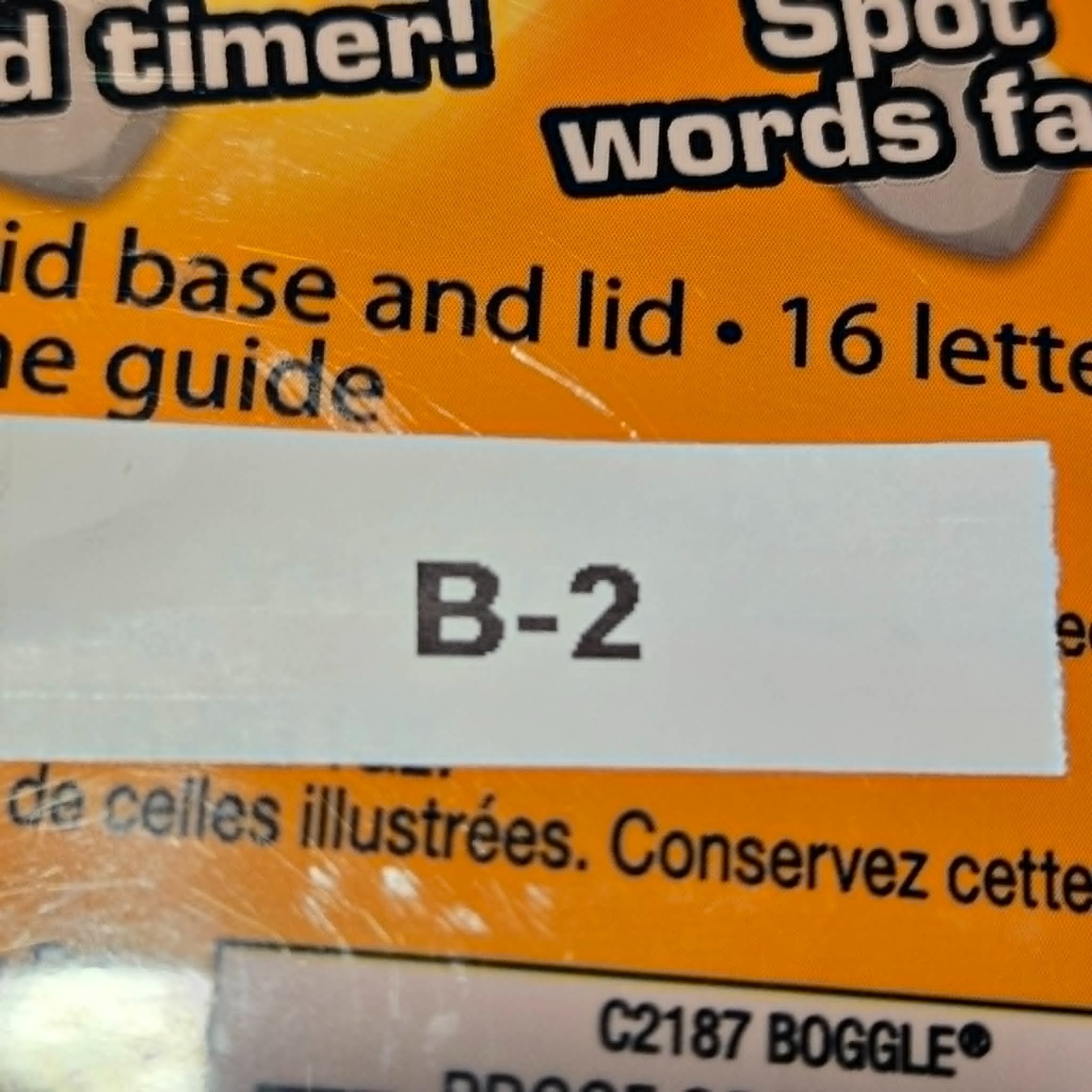 New BOGGLE Hasbro Dice Letter Game 8 Plus