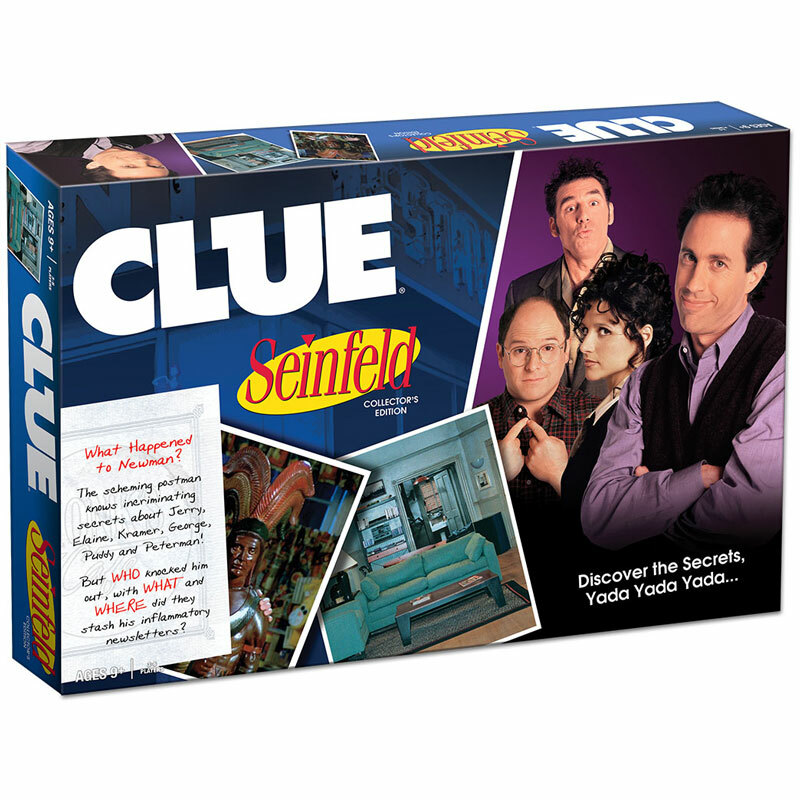 Seinfeld CLUE® AGE 9+ 2-6 players 60 minutes + FREE DVD