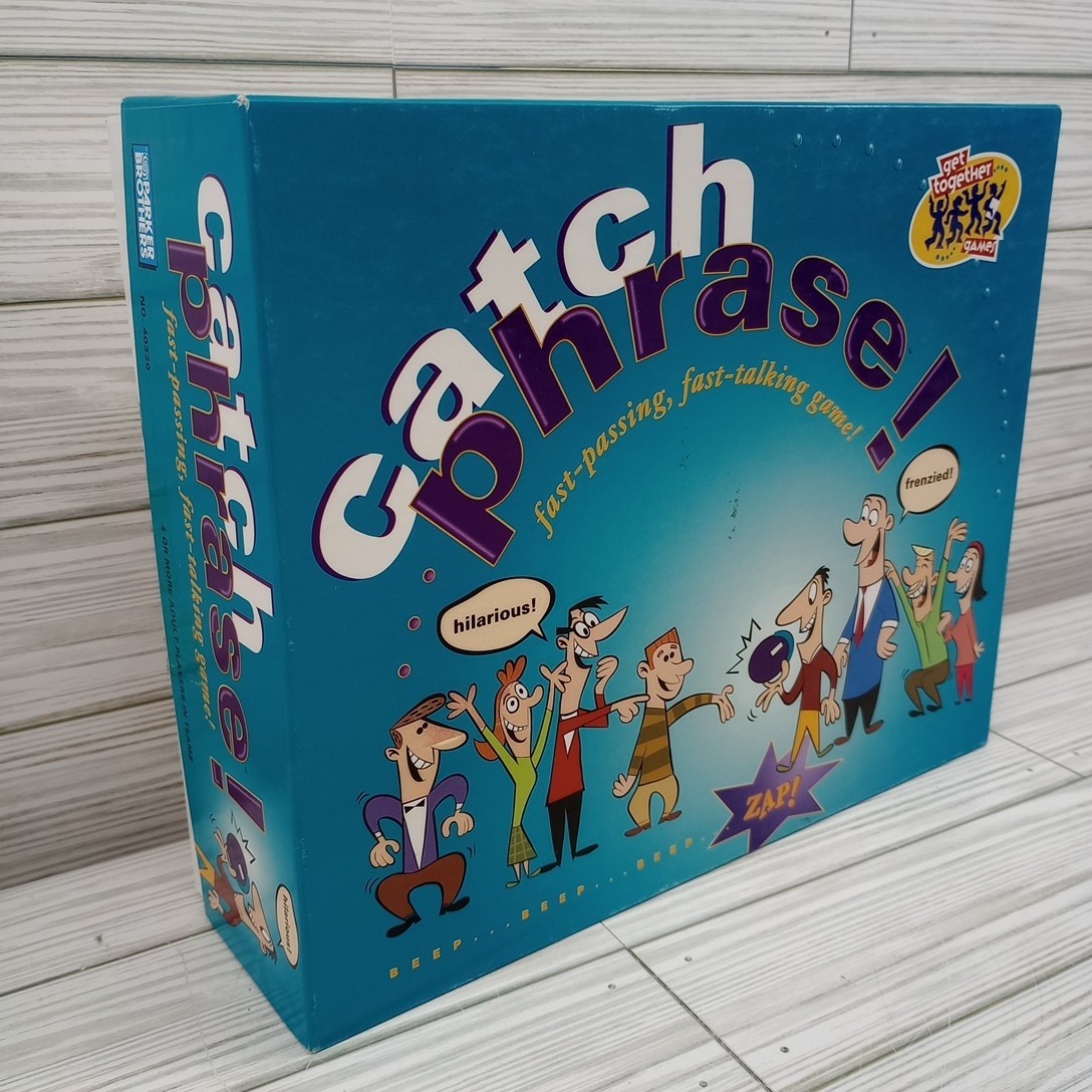 Catch Phrase Vintage game Original Parker Brothers Fast Talking – 100% Complete
