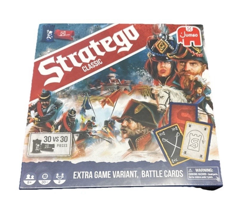 NEW & SEALED! Stratego Classic Board Game War Strategy Game With Battle Cards