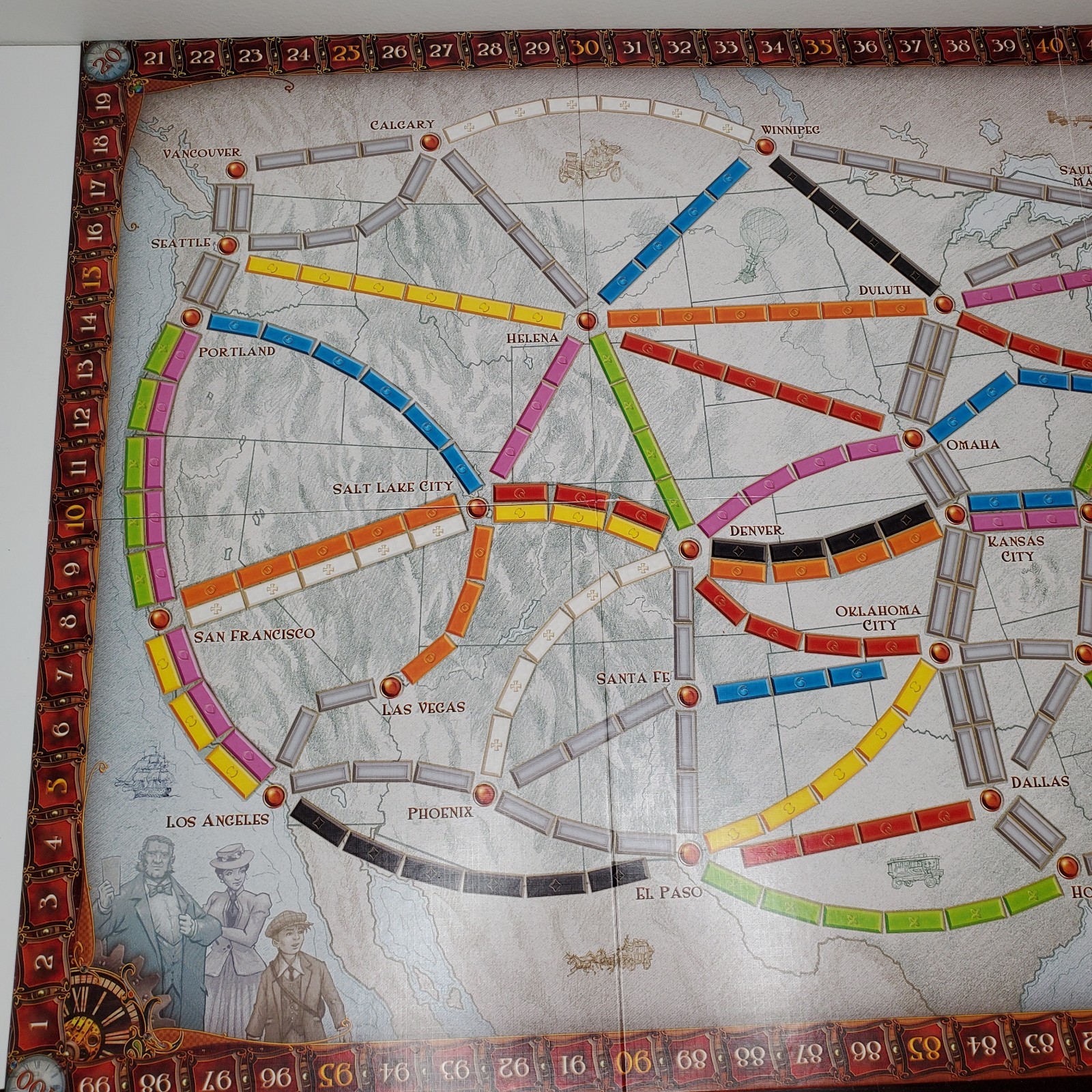 Ticket to Ride COMPLETE Days of Wonder 2016 Trains America US Great Condition