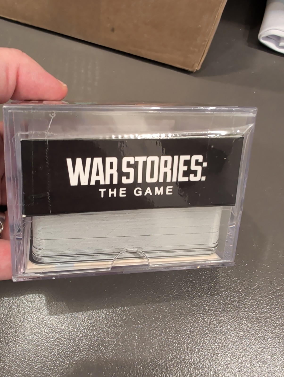 War Stories: The Game (Founders Edition) by Greek Ventures w/ Ultrapro Deckbox