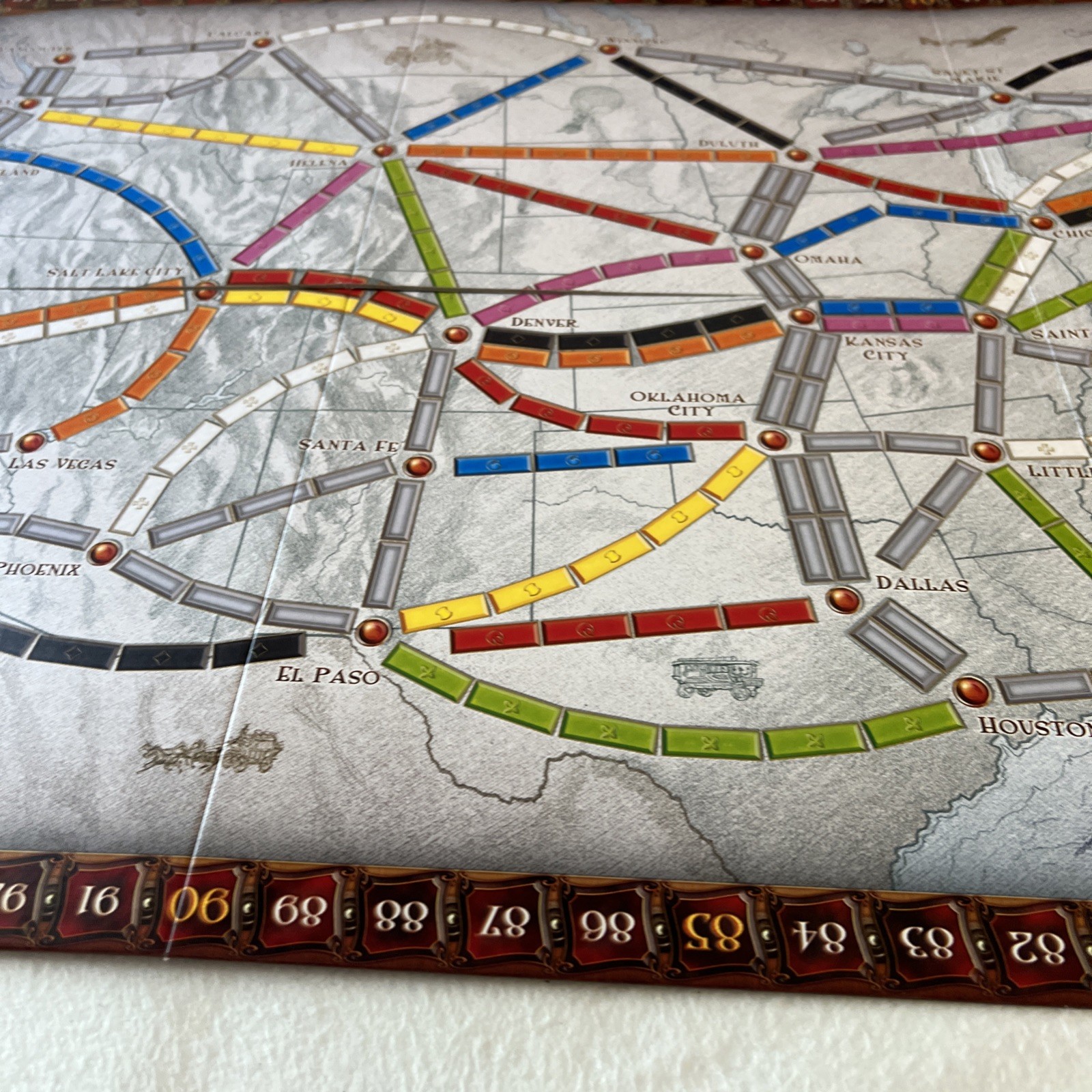 Days of Wonder Dow Ticket to Ride Complete All Pieces Included