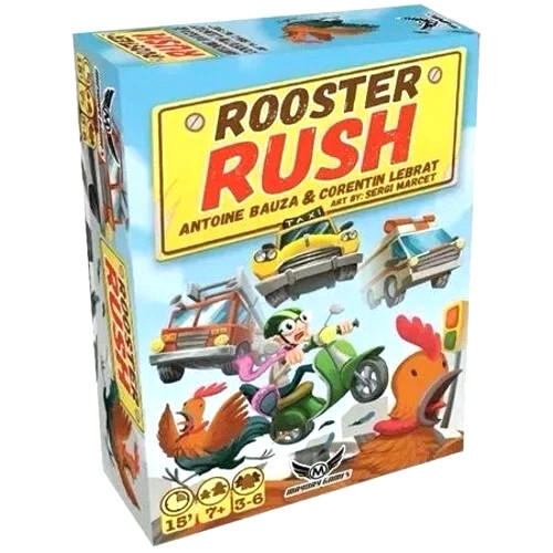 Mayday Games ROOSTER RUSH Ages 7+ Players 3-6 Kickstarter Card Game NEW