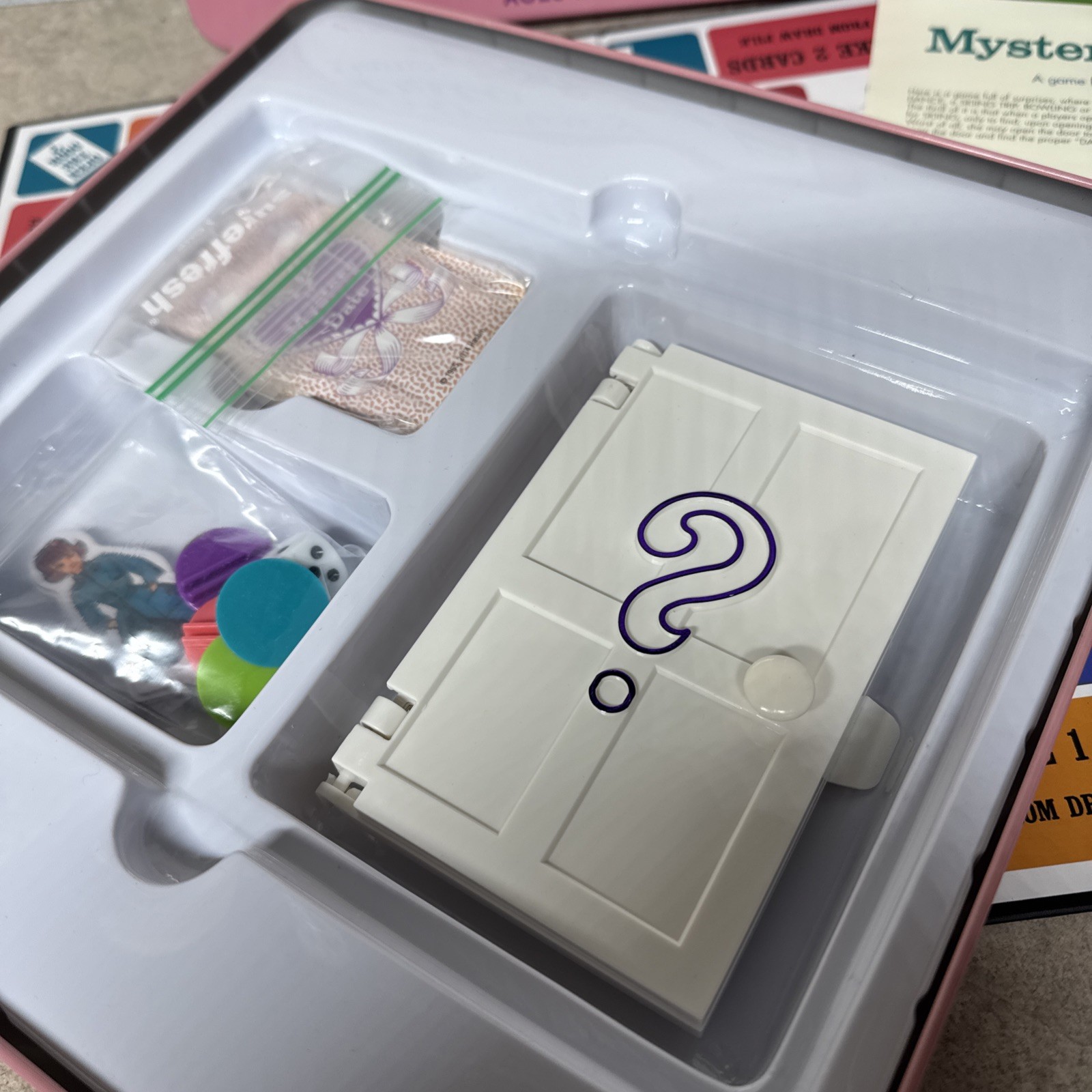 Mystery Date Game Nostalgia Edition In Tin Ages 8 And Up Complete