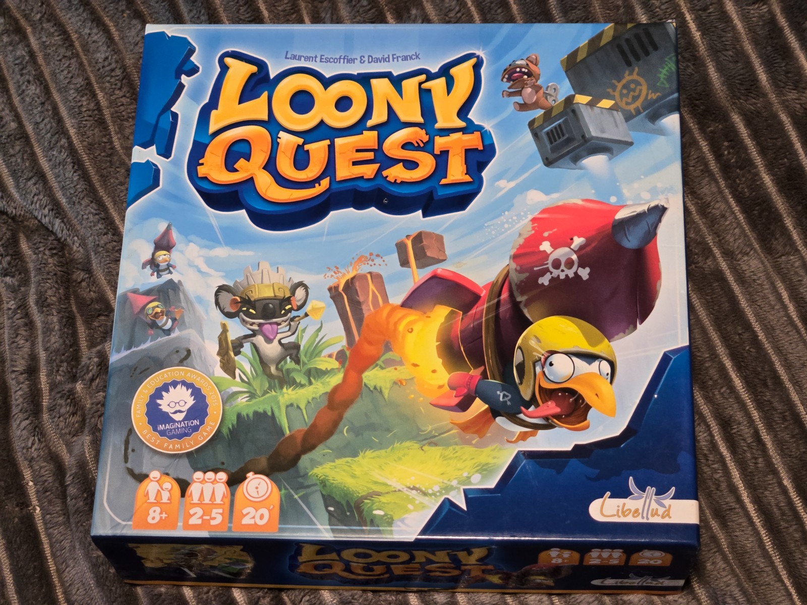 Loony Quest Board Game 2-5 Players/Libellud Laurent Escoffier David Franck