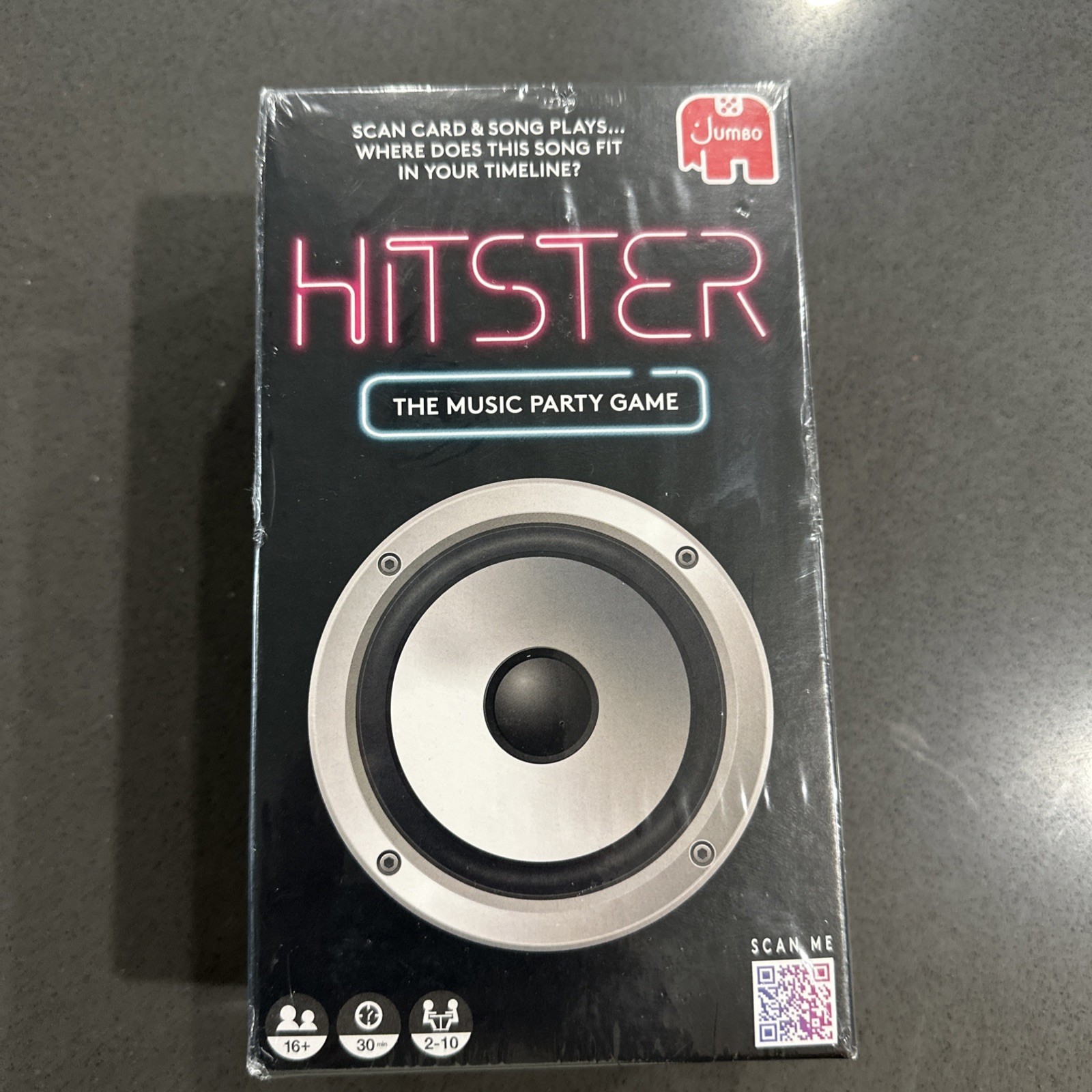 Hitster – the Music Fun Party Quiz Card Game, 2-10 Players – New Sealed