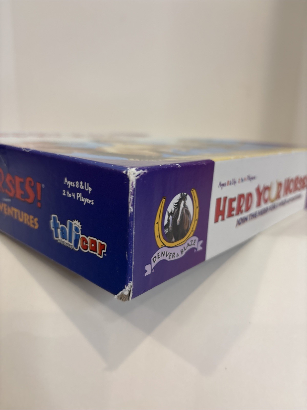 Talicor Herd Your Horses Board Game Family Ages 8 & Up 2 to 4 Players