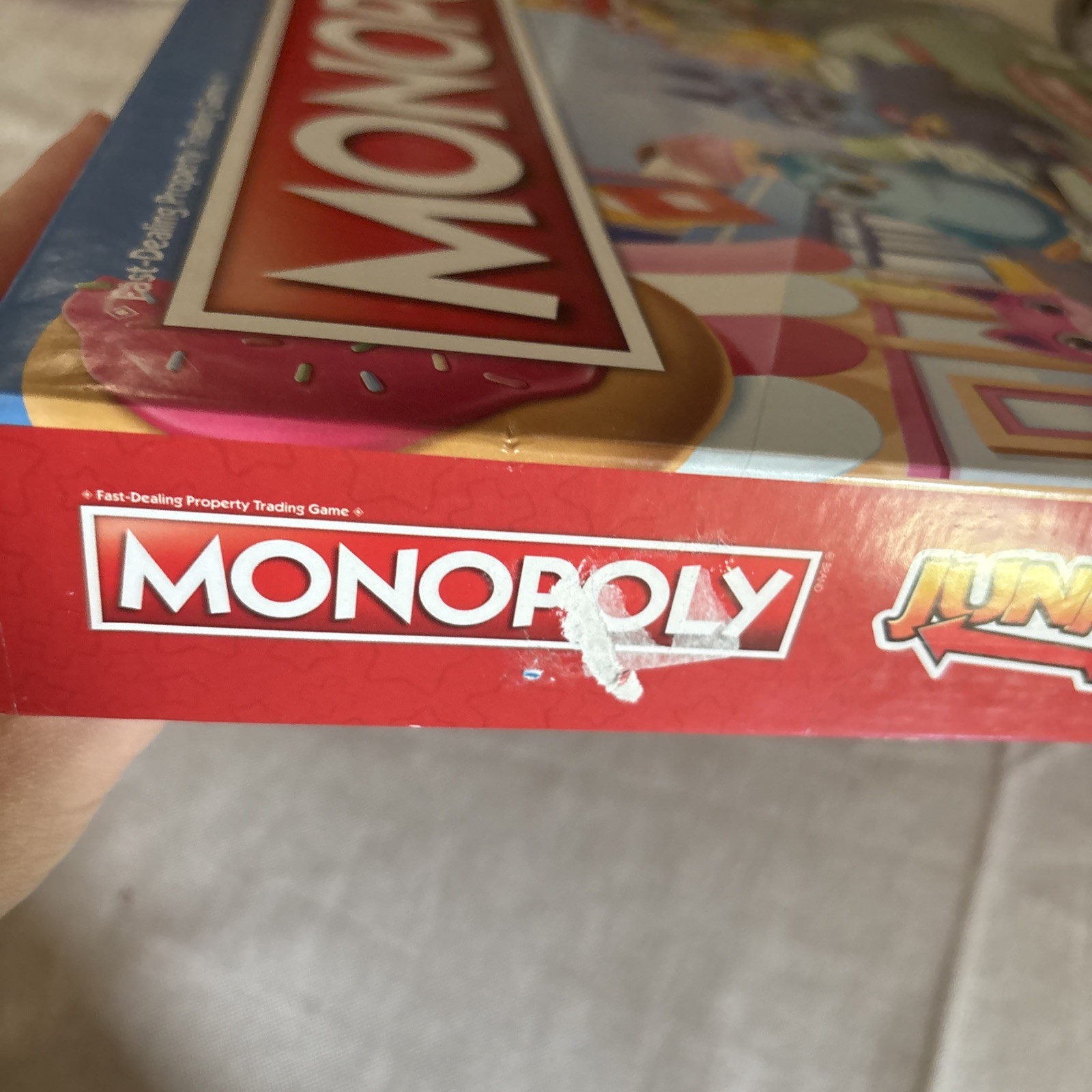 Monopoly Junior 2 Games in 1 by Hasbro Gaming New