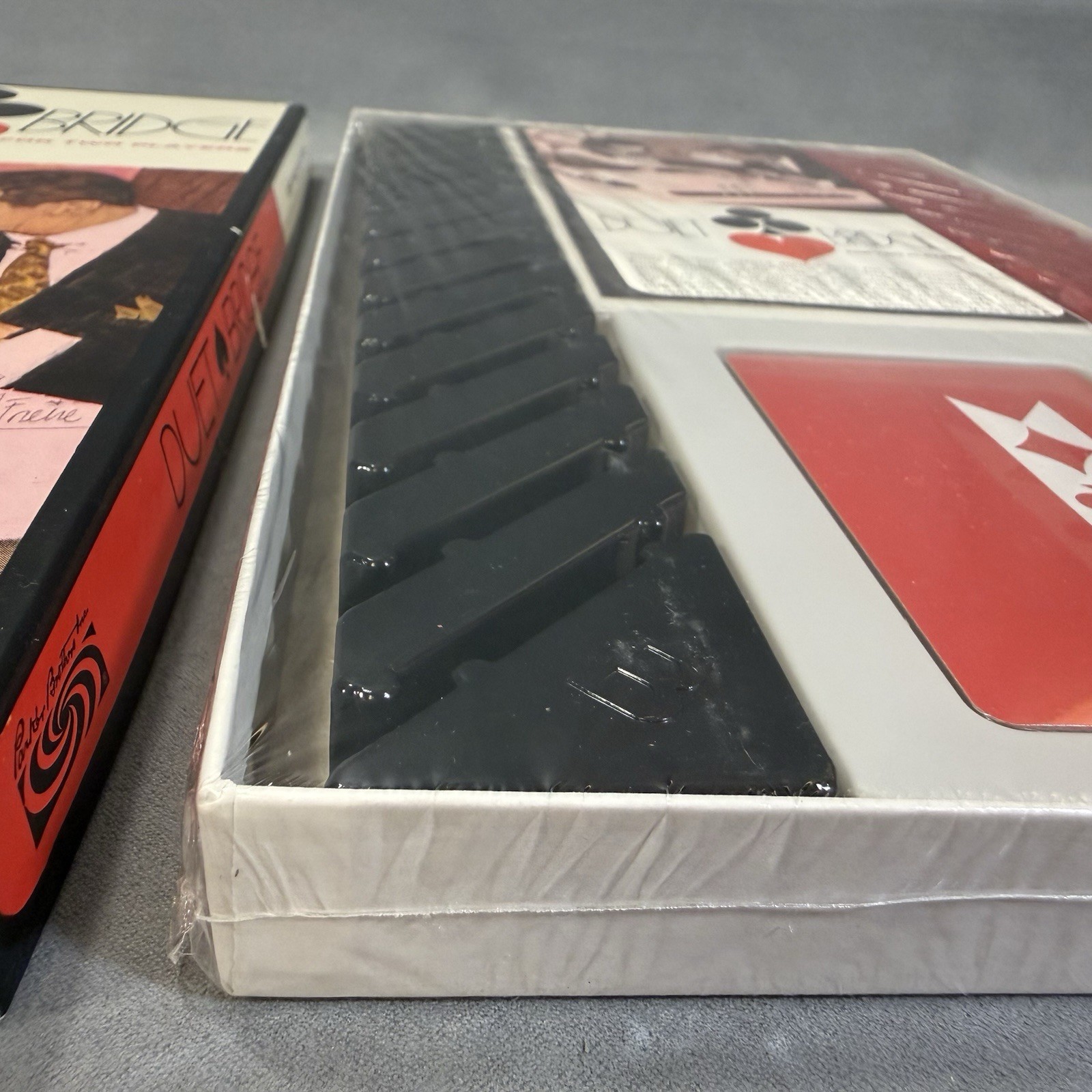 Vintage 1967 Parker Brothers Duet Bridge New Still Factory Sealed Excellent Cond