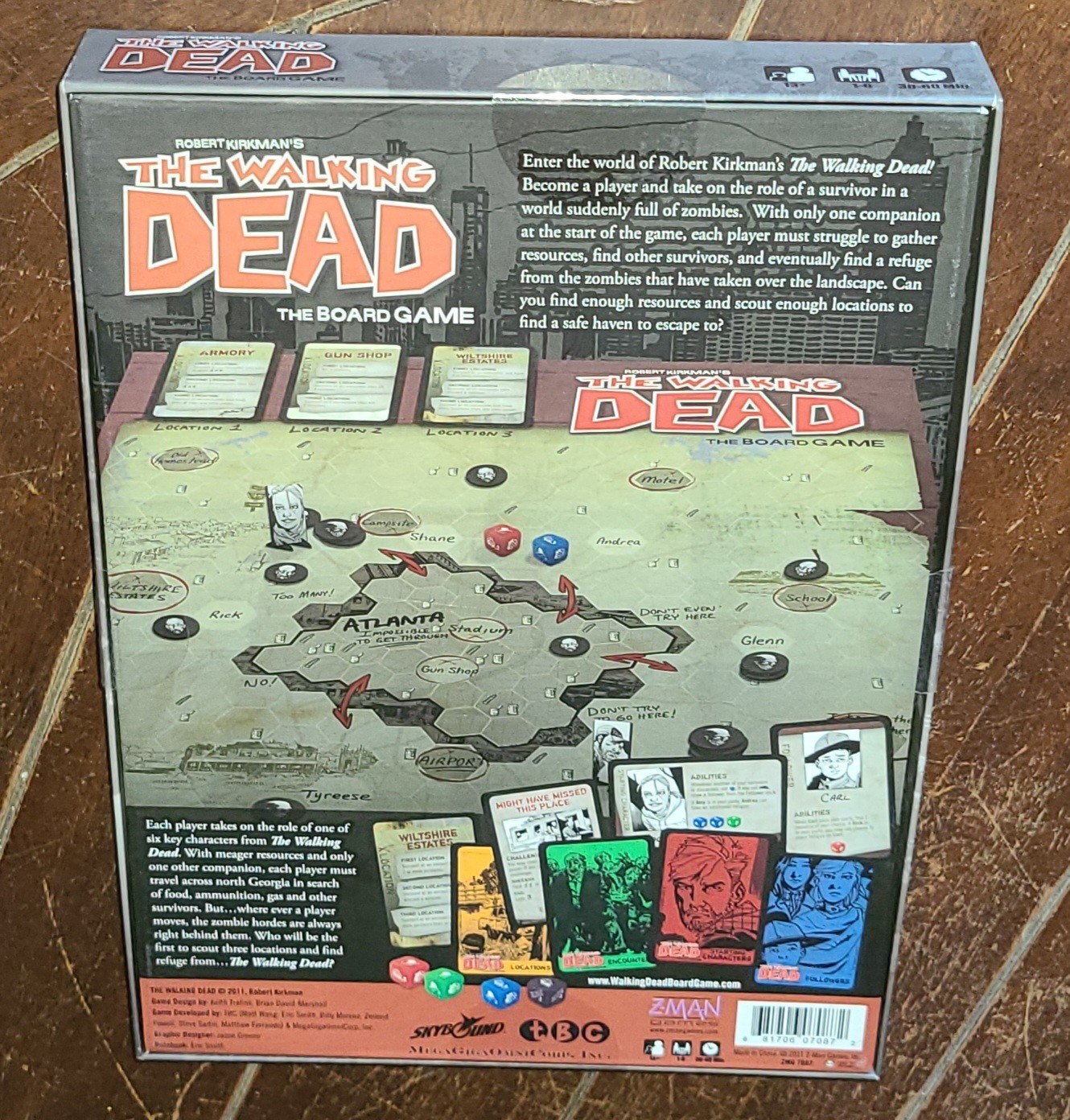 Robert Kirkman’s THE WALKING DEAD Board Game (1-6 Players, 13+, 2011)