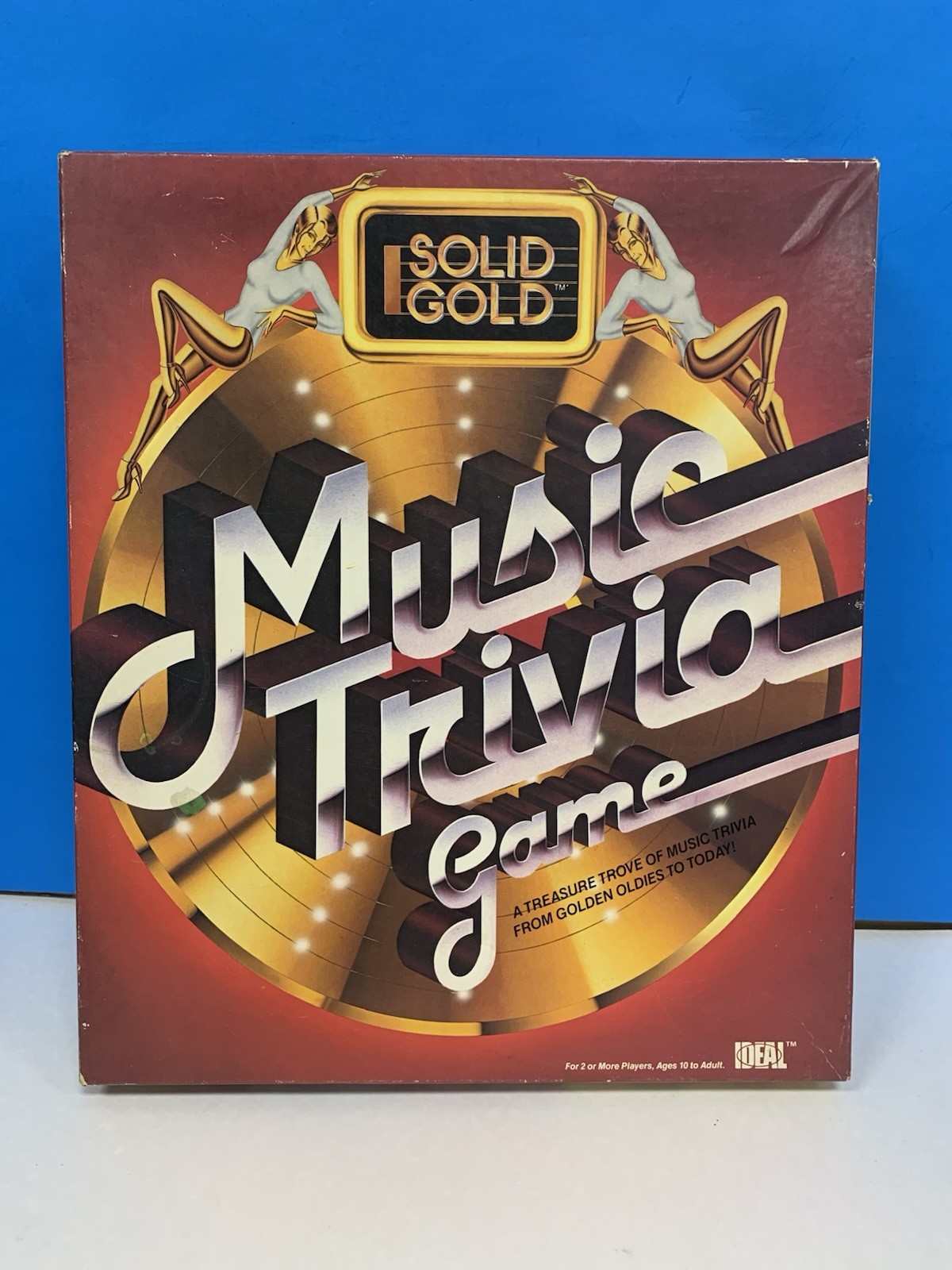 Vintage Solid Gold Music Trivia Game Treasure Trove of Music Trivia Oldies-1984
