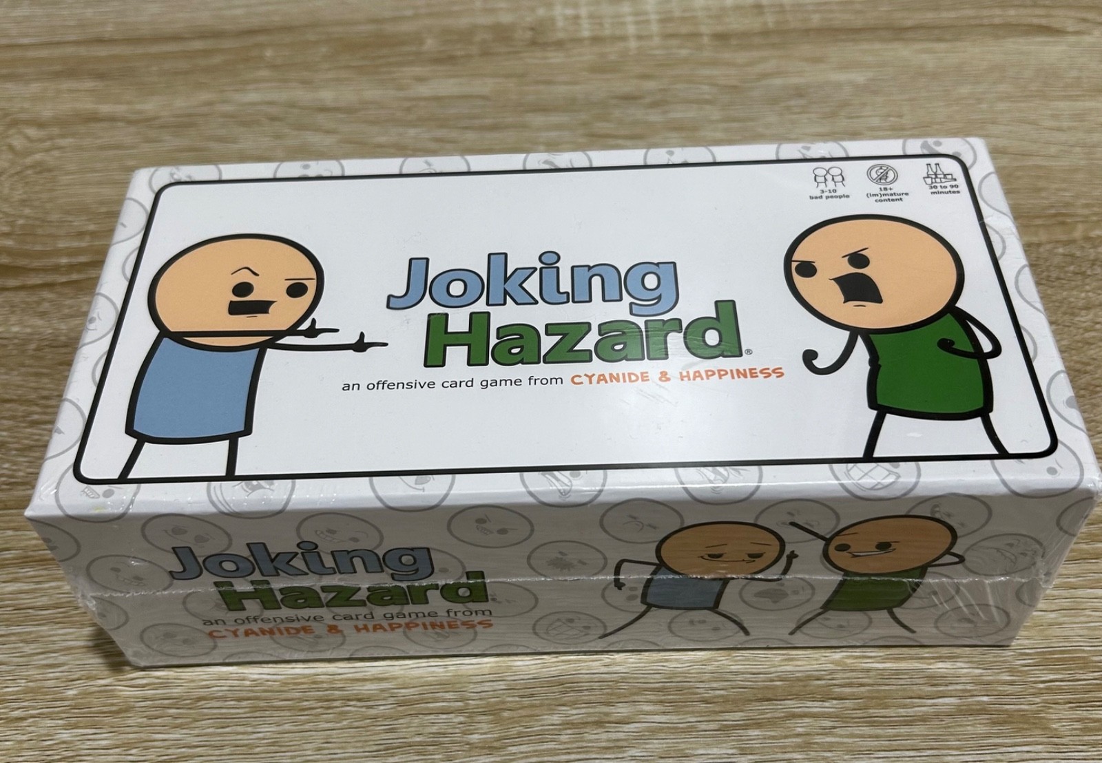 Joking Hazard Card Game Factory Sealed Cyanide and Happiness Adult Party Game