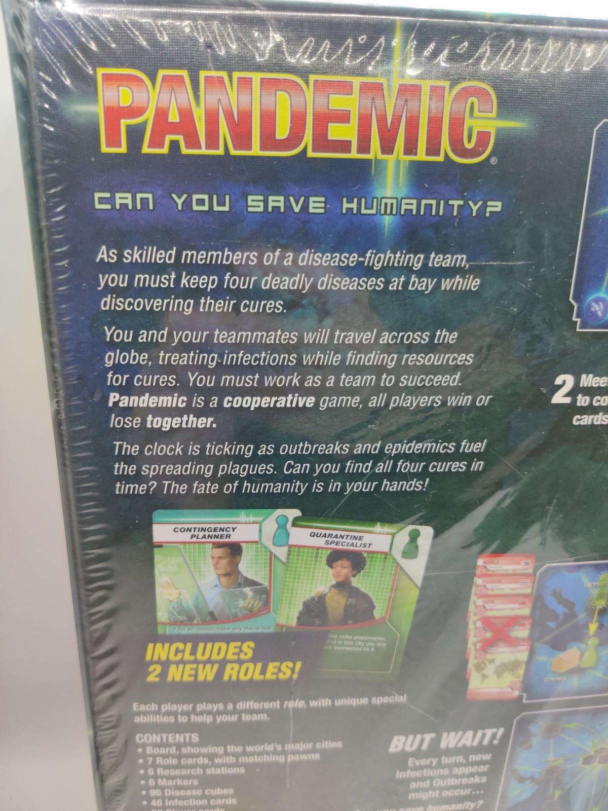 Z-Man Games Pandemic Board Game By Matt Leacock Factory Sealed New Ages 8+