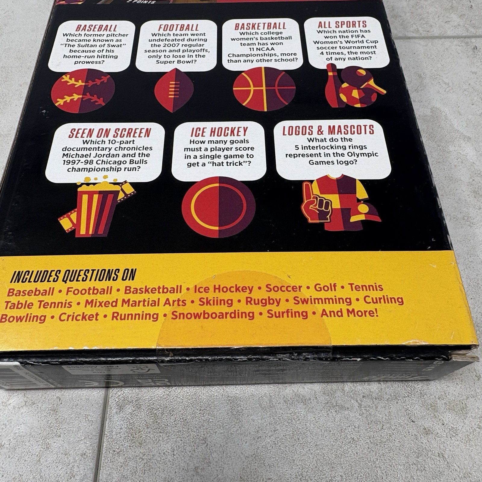 Funko Games ESPN Trivia Night Express Edition Trivia Game For 2-10 Players- NEW