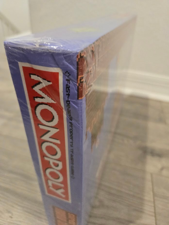 Monopoly Super Mario Bros Collector’s Edition 8-Bit Board Game New