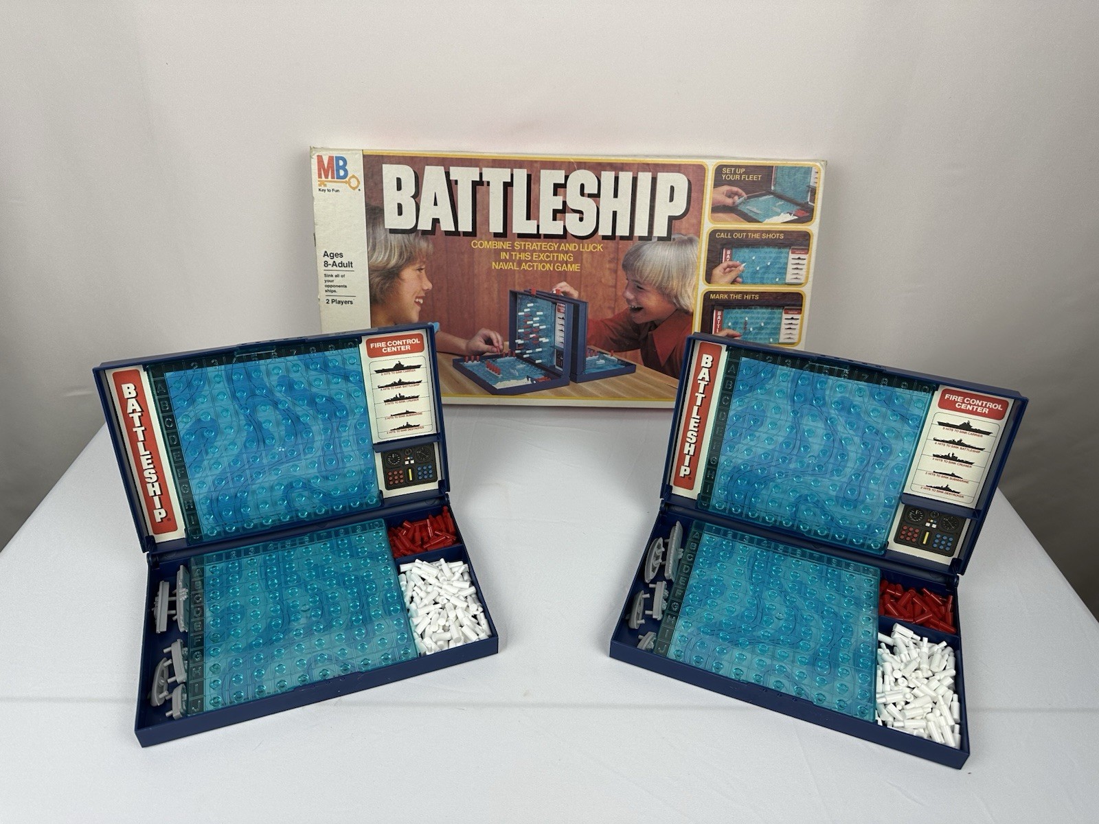 1978 Battleship Game by Milton Bradley Complete in Good Condition