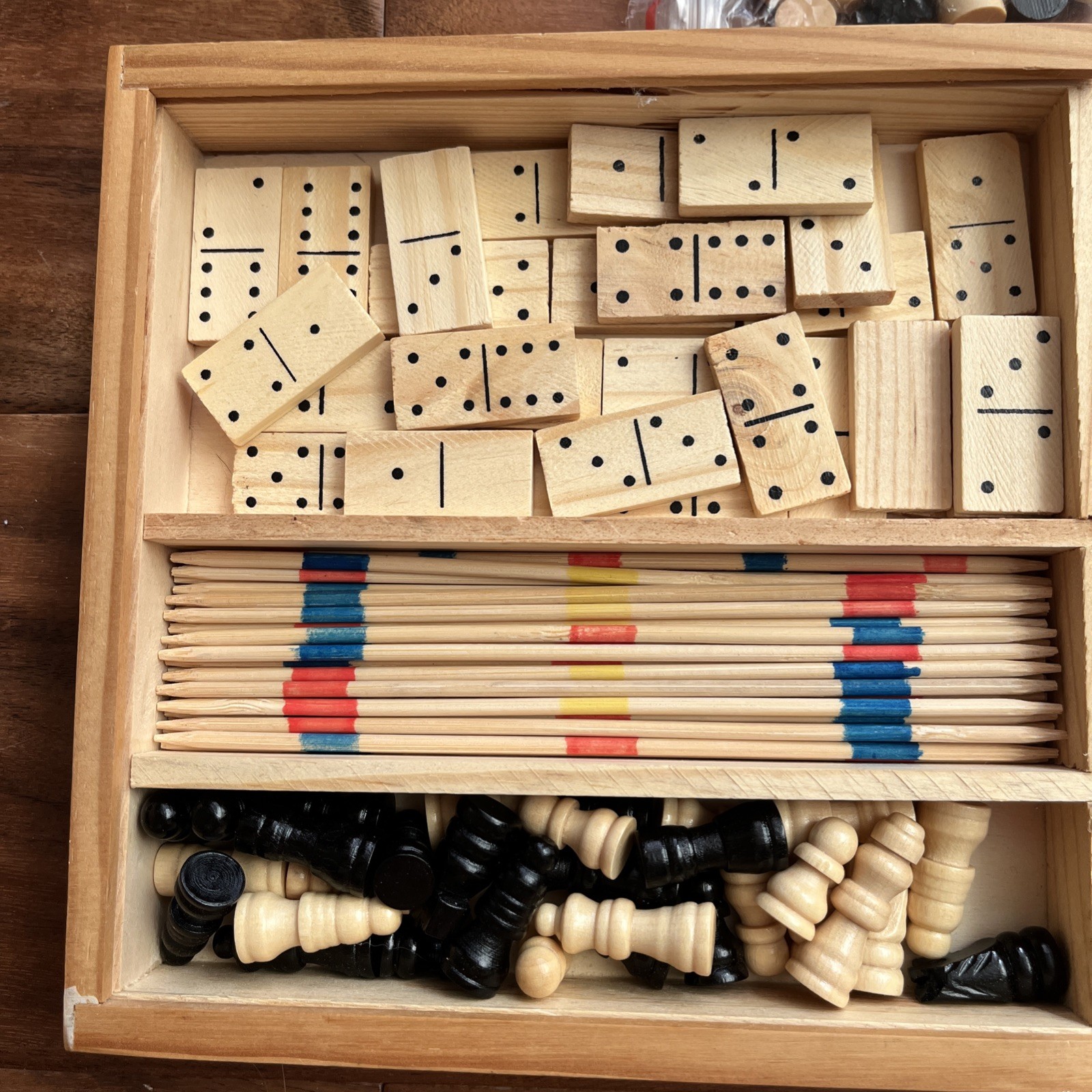 Vintage French Wooden Game Florence And George 4 Bons Jeux