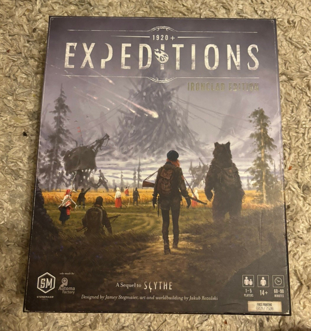 Expeditions Ironclad Edition (Base Game + Metal Mechs,and more) complete