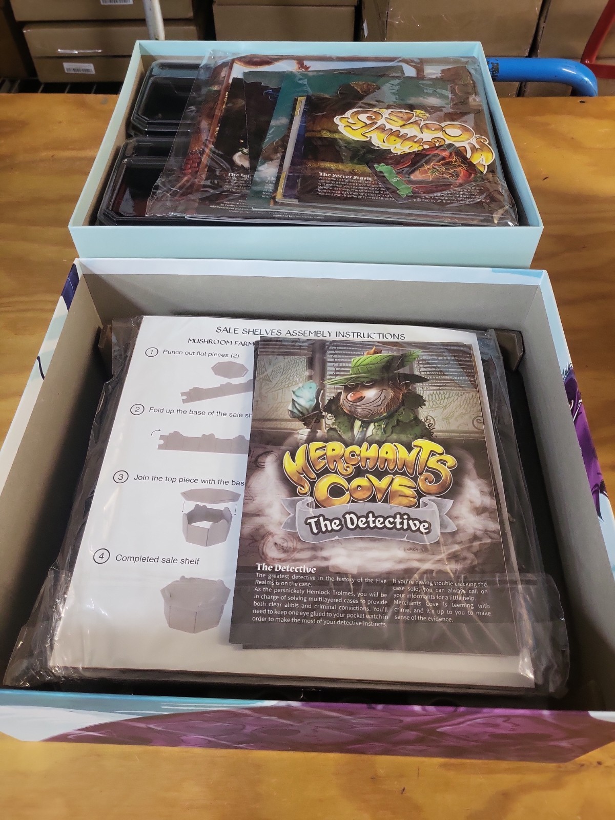 Final Frontier Games Merchants Cove – Master Craft Expansion & Big Storage Box