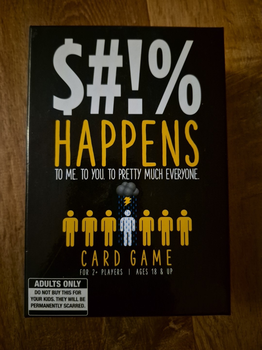 Sh!t Happens Card Game, 50 Shades of Sh!t Edition, 2+ Players Ages 18+