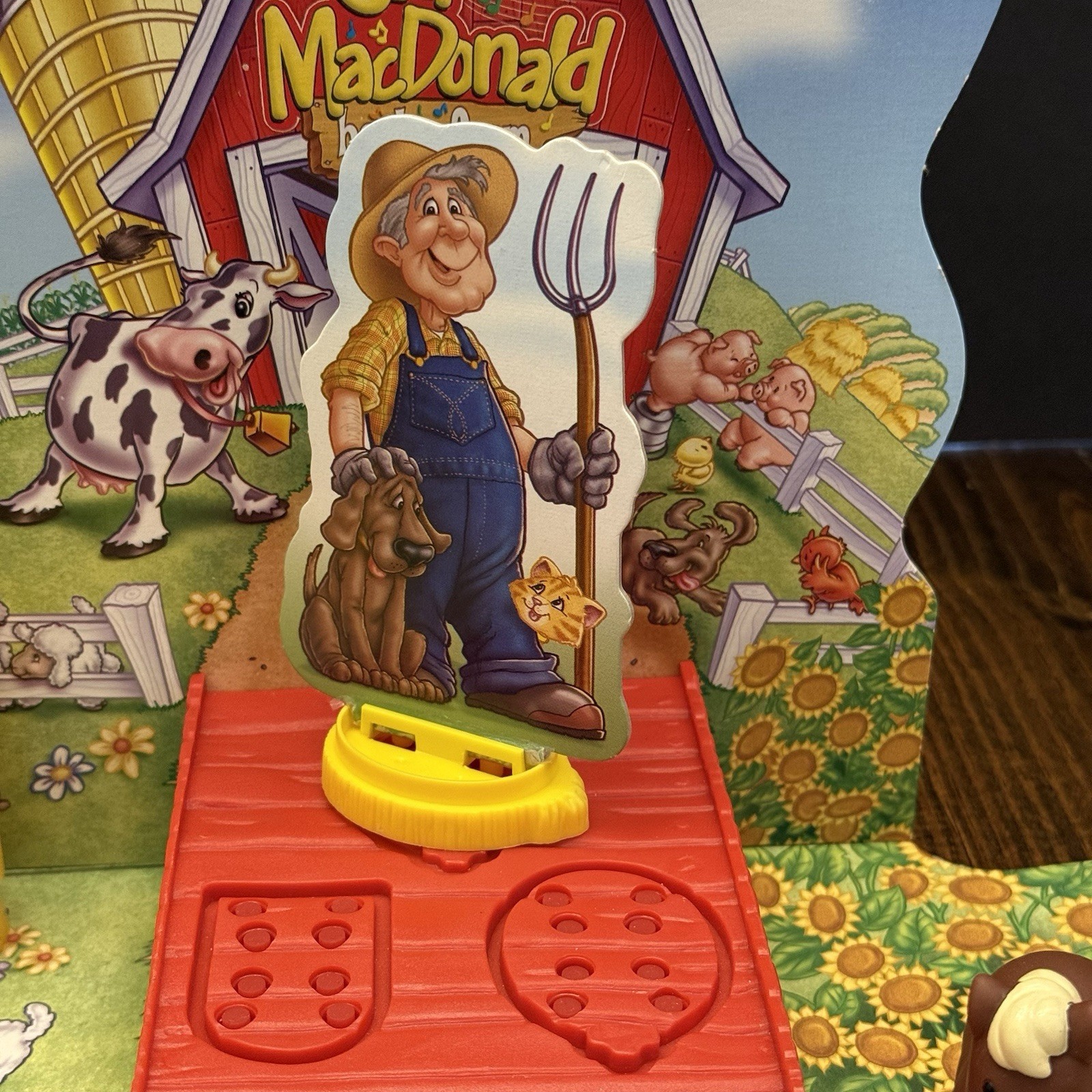 2002 Old MacDonald Had A Farm Game Milton Bradley Complete