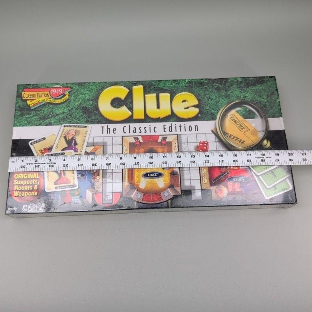 Winning Moves Games Clue Classic Edition Board Game Family Age 8+ Multicolor