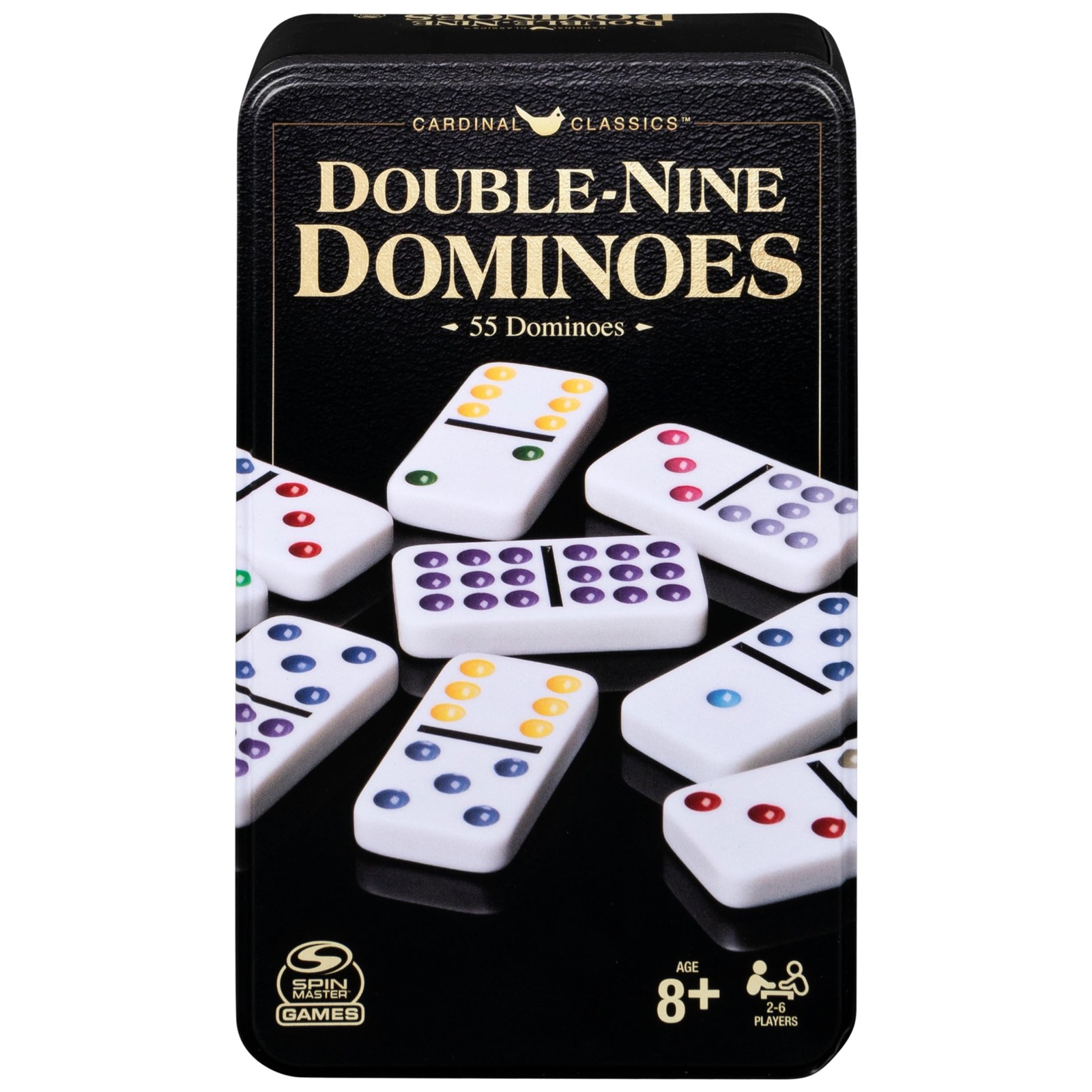 Spin Master Games, Cardinal Classics Double Nine One Size, Line 9