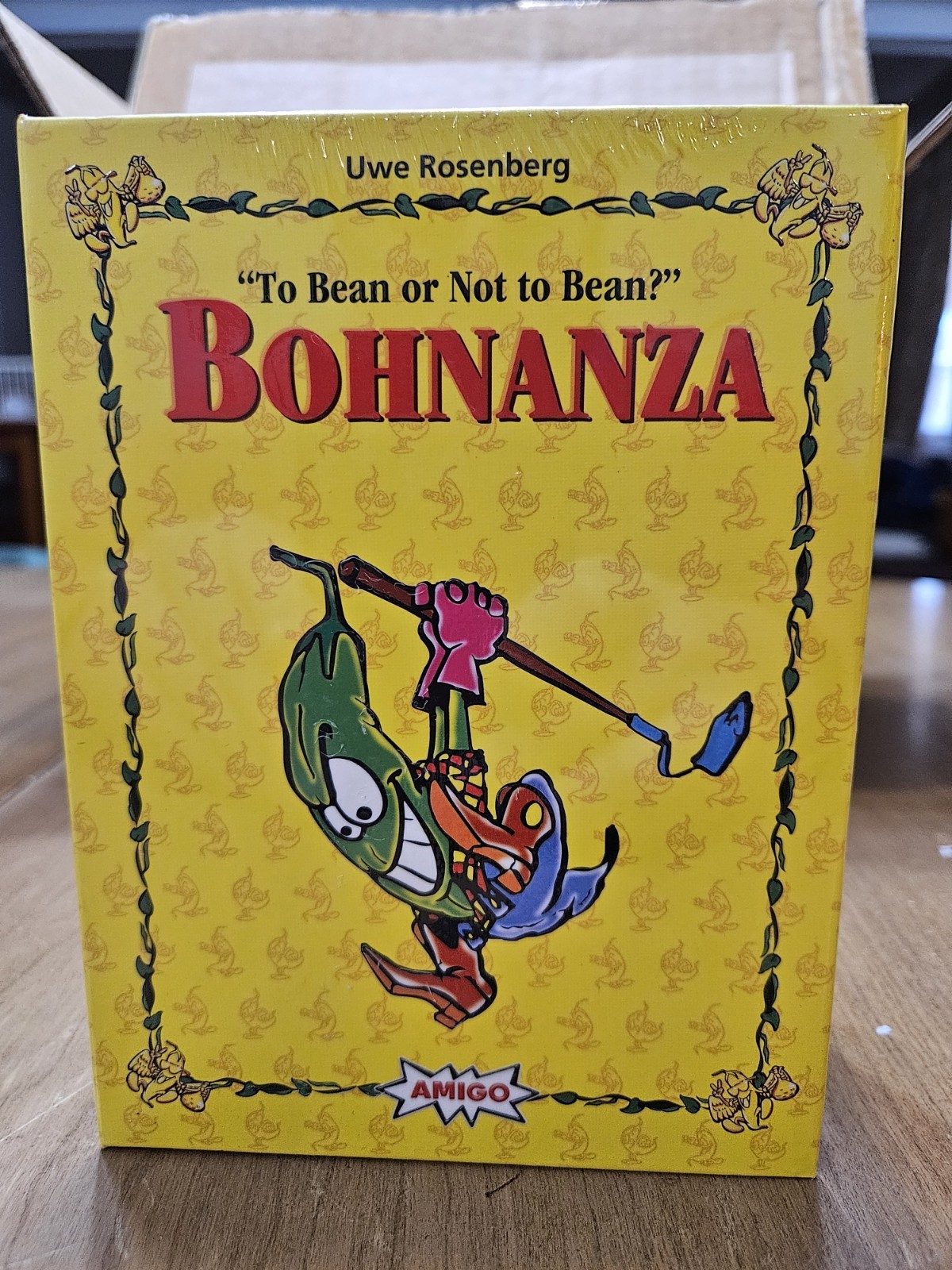 Bohnanza 25 Anniversary Card Game – Amigo Factory Sealed Brand New MIB Boardgame