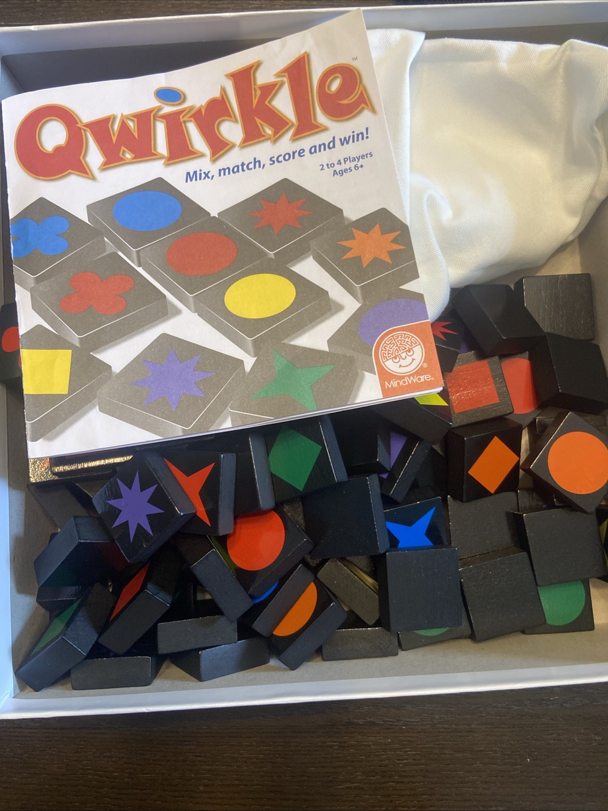 Qwirkle Board Game Used Excellent Condition Complete