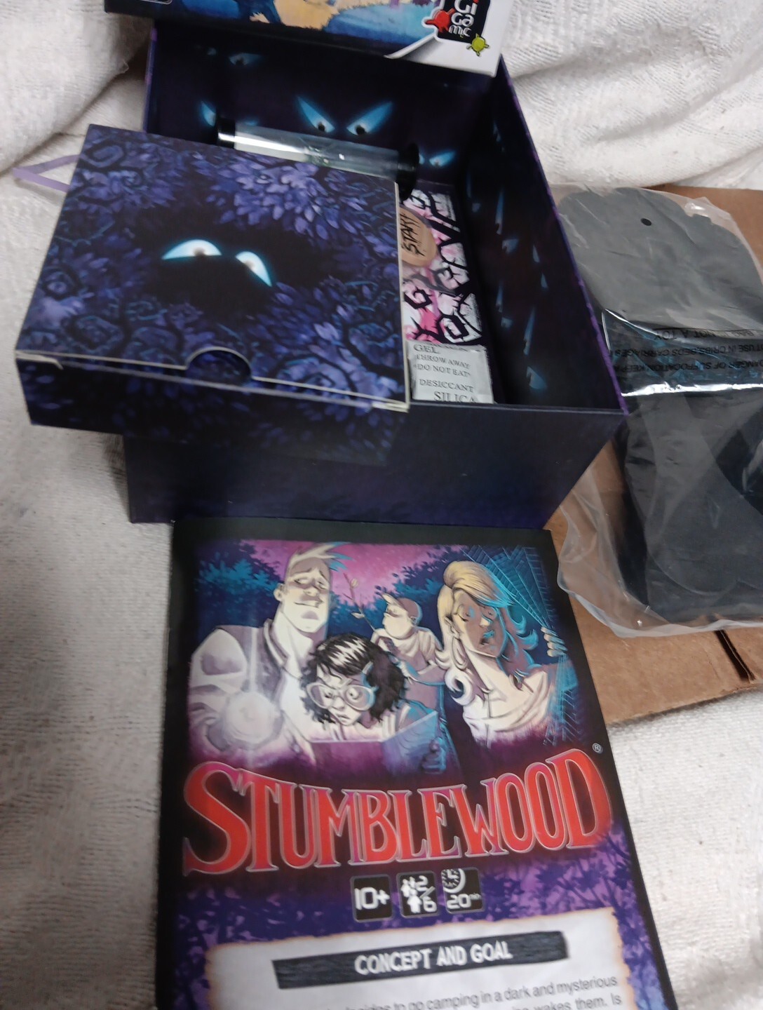 Stumblewood Board Game We Told You Not To Split Up Game Gigamic 2017 NEW OPEN BO
