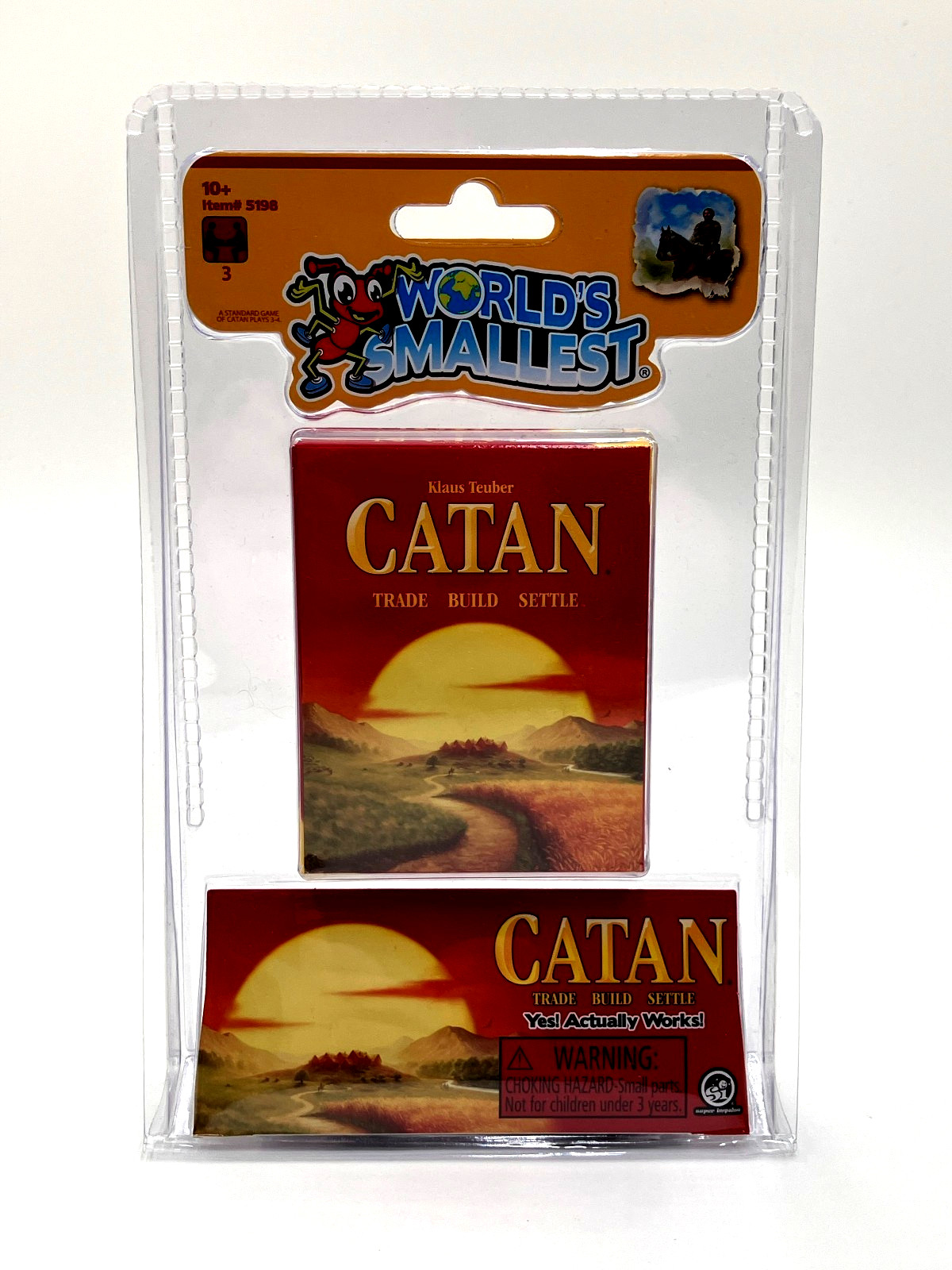 World’s Smallest CATAN Mini Board Game Travel Size by Super Impulse – New