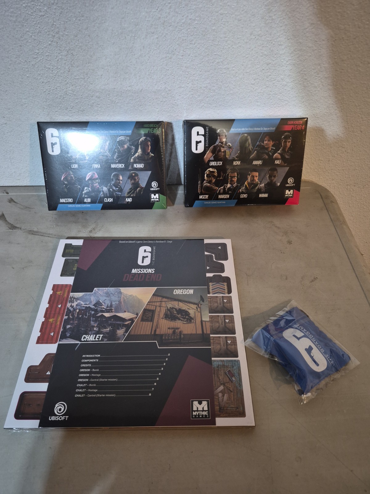 Rainbow Six: Siege FRENCH Yrs 3 & 4, Plus ENGLISH map Dead End And Extra Dice