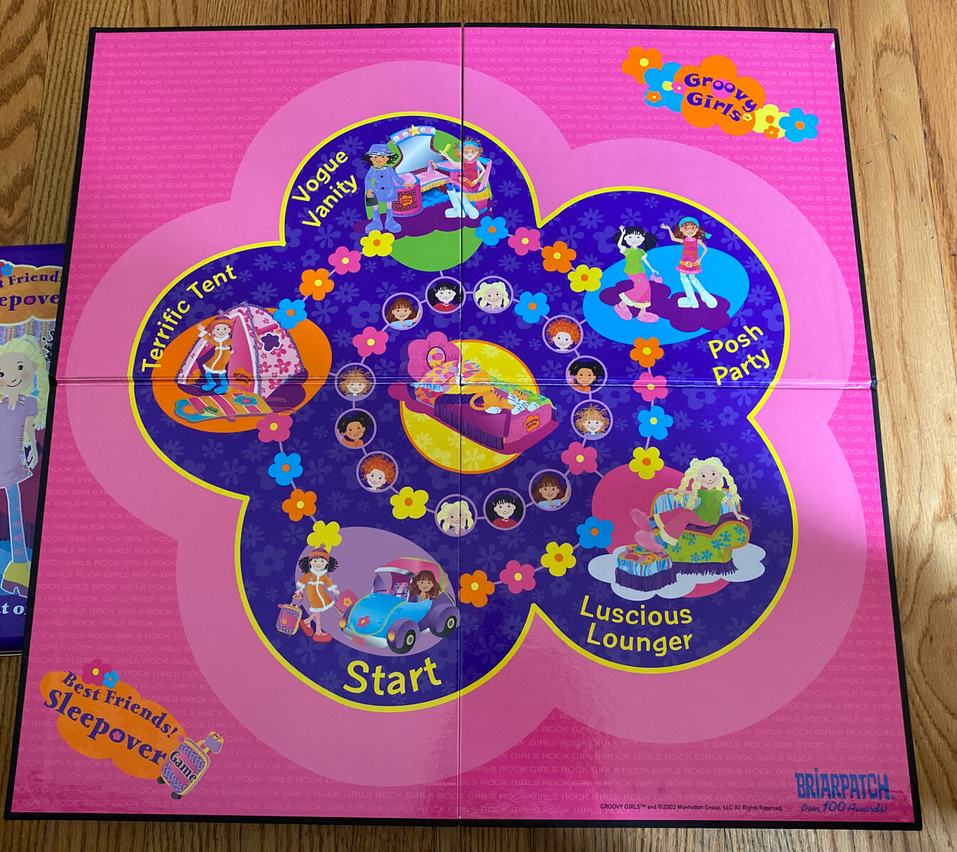Vintage Groovy Girls Best Friends! Sleepover Game, Briar Patch Tin Box Complete!