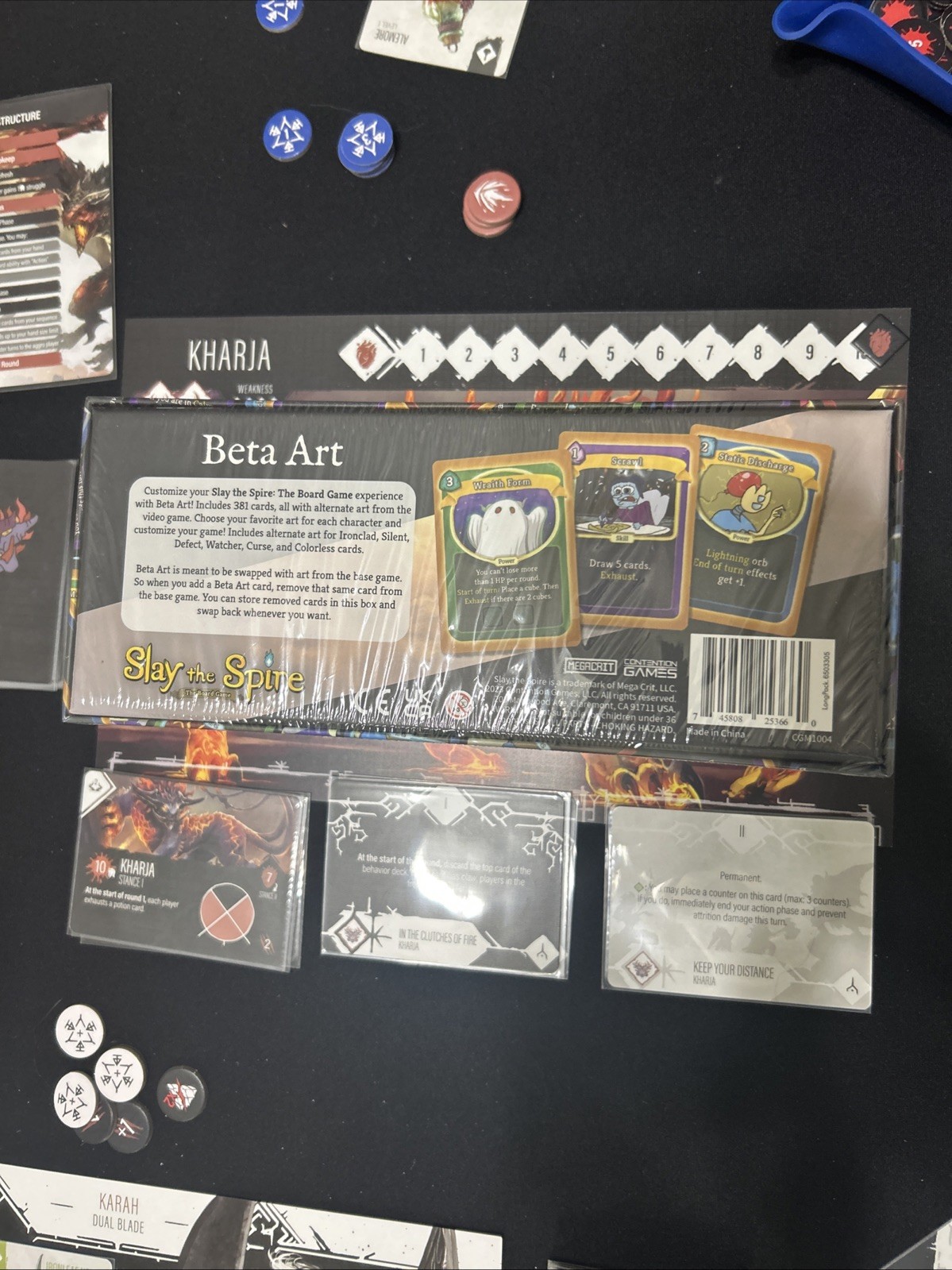 Slay The Spire The Board Game – Beta Art Pack. SEALED KS Exclusive