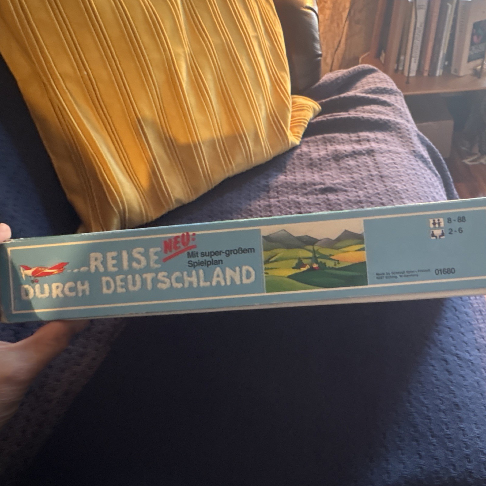 Schmidt Spiele Reise durch Deutschland Board Game Maps 2-6 Players Mit super-gr…