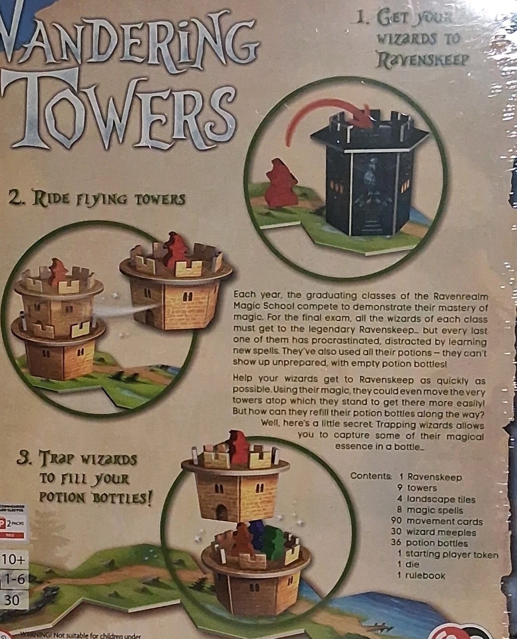 Capstone Games: Wandering Towers New Sealed