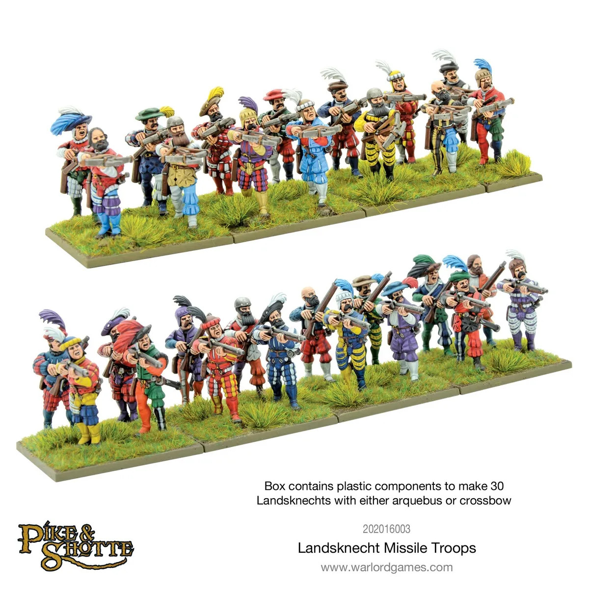 Pike & Shotte: Landsknecht missile troops