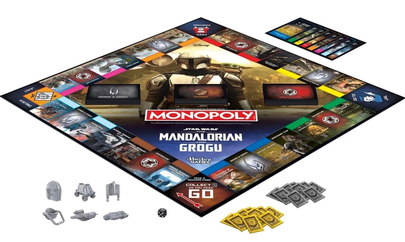 Monopoly: Star Wars The Mandalorian and Grogu Edition Board Game