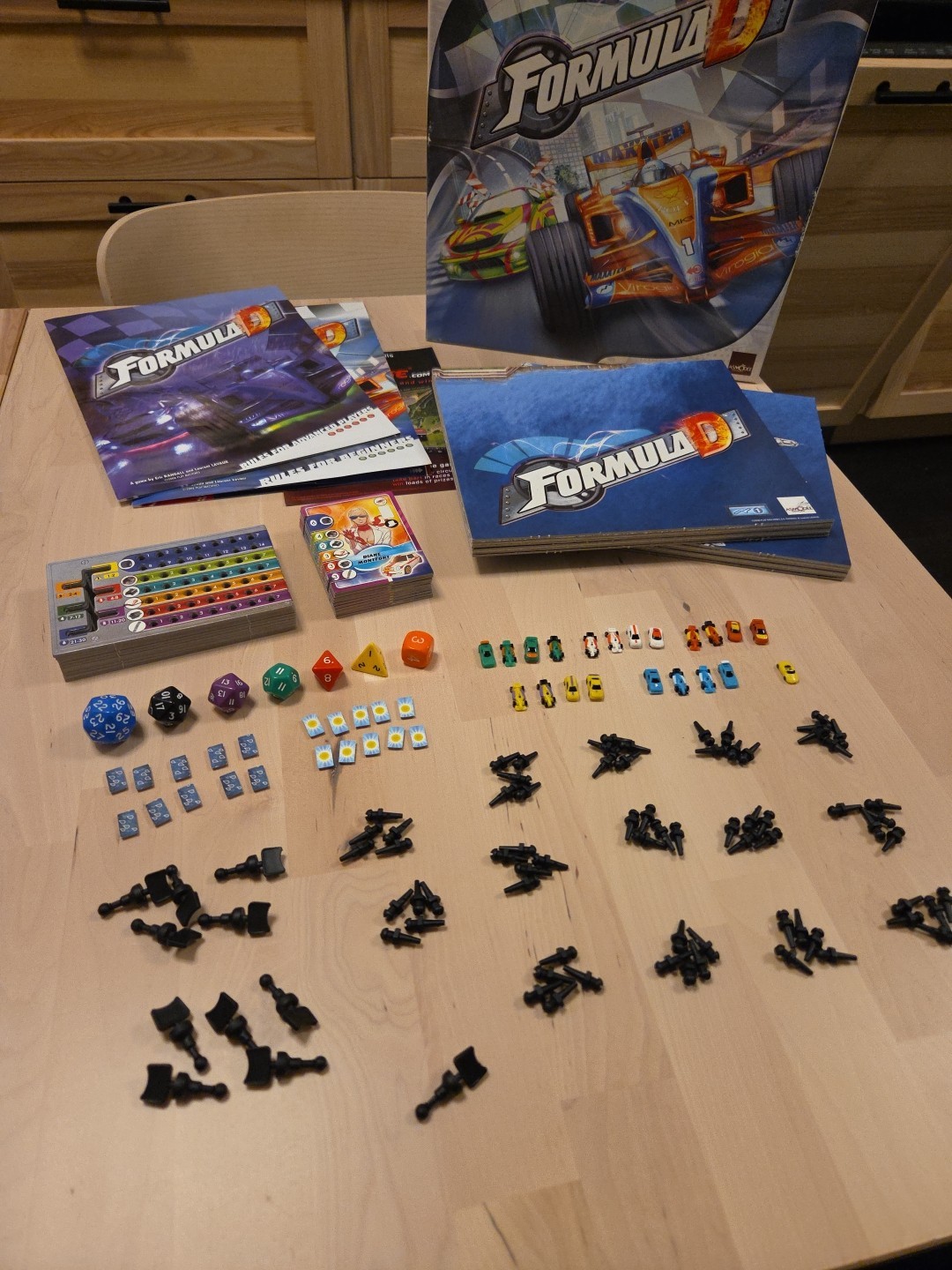 Asmodee Formula D Board Game – Complete With Promo Car & Catalina Santana Card