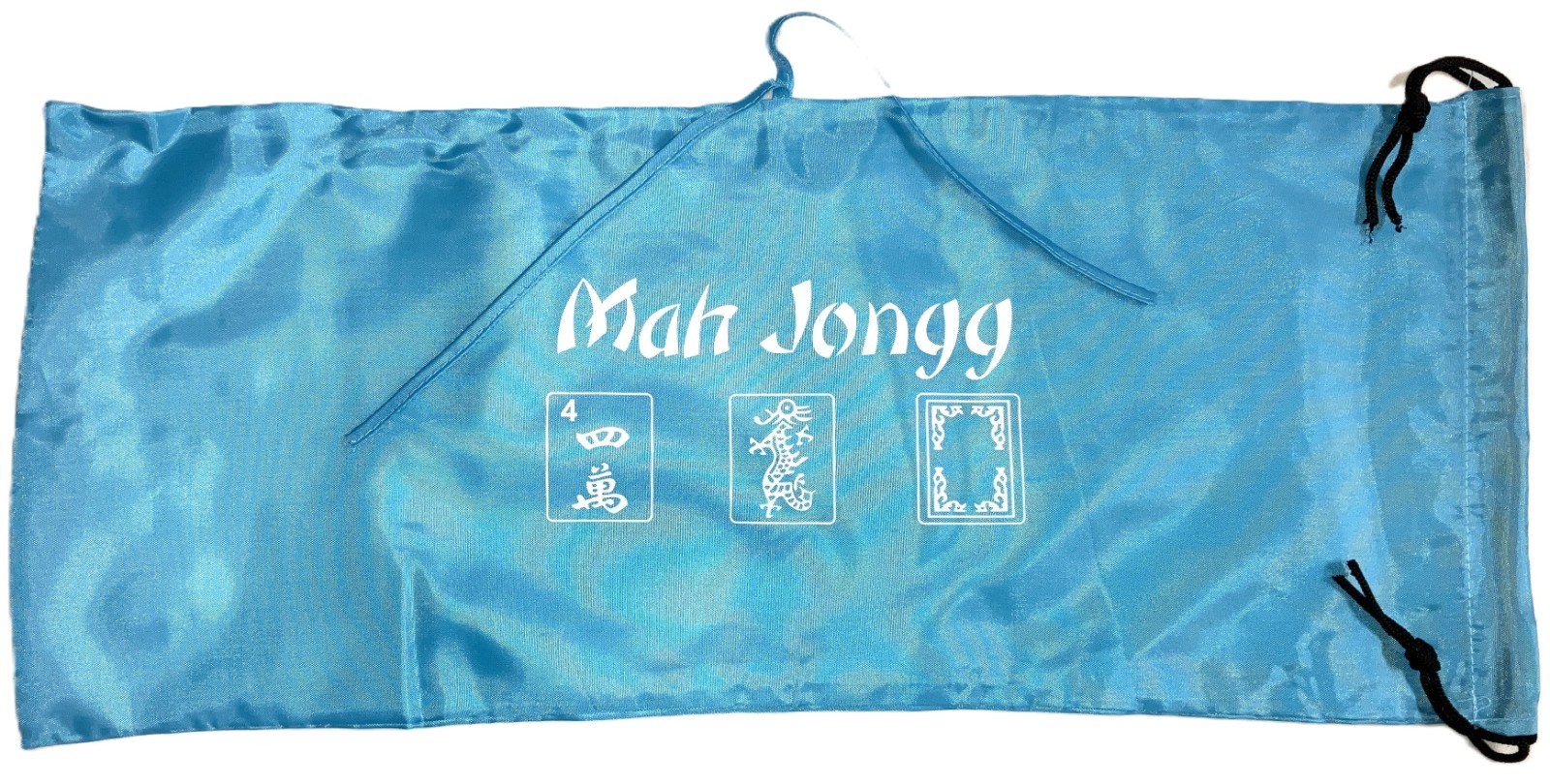 Mahjong Mah jong Denim Empty Carry Bag + Two Bags Purse for Tile + Bag for Racks